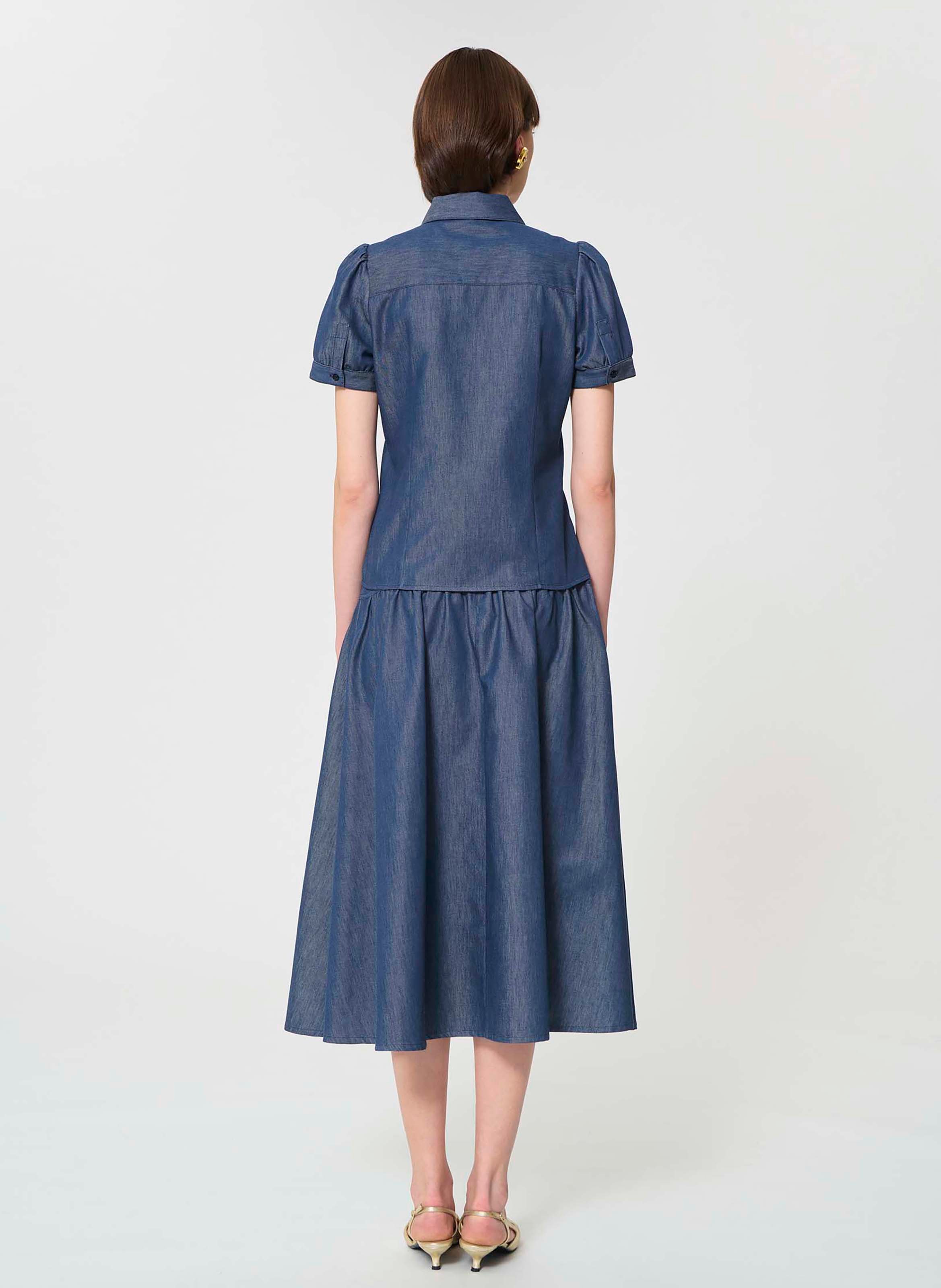 Chemise coly TARA JARMON Bleu