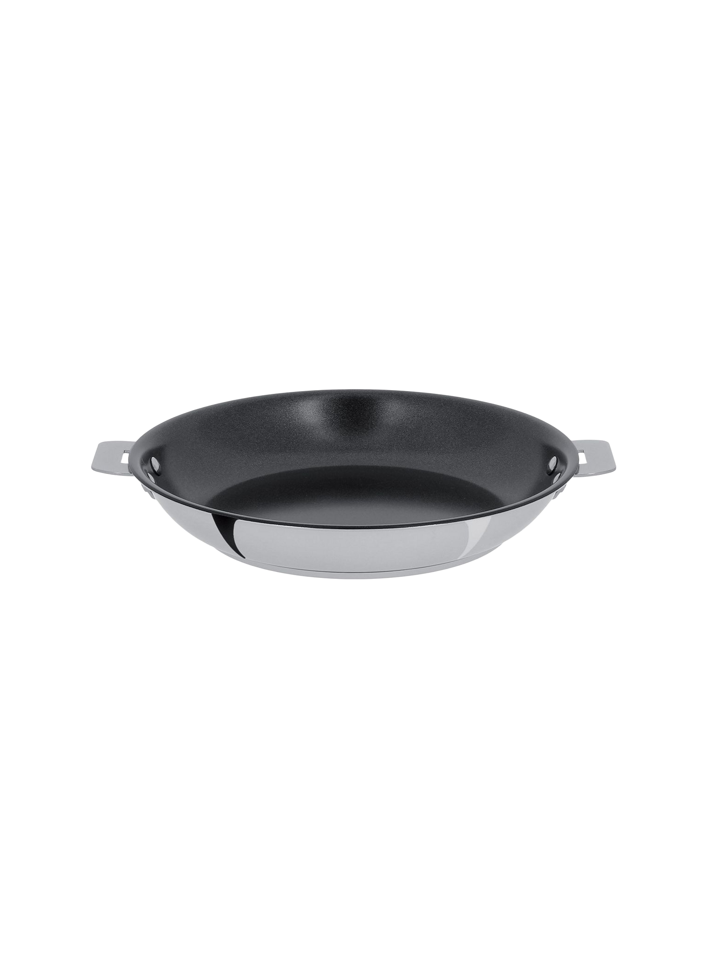Poêle anti-adhésive Casteline en inox CRISTEL Gris