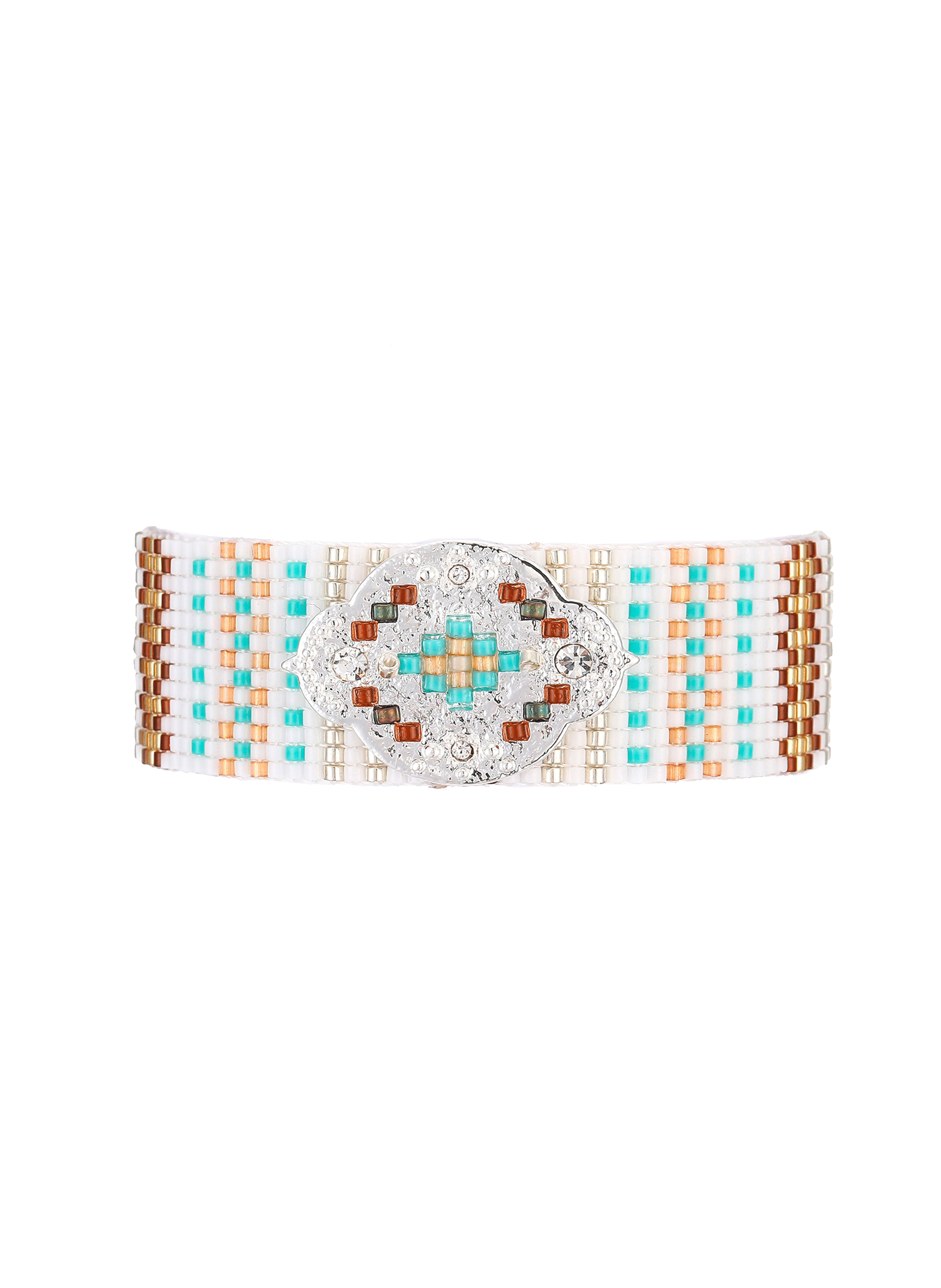 Bracelet avec perles alonzo HIPANEMA Argent