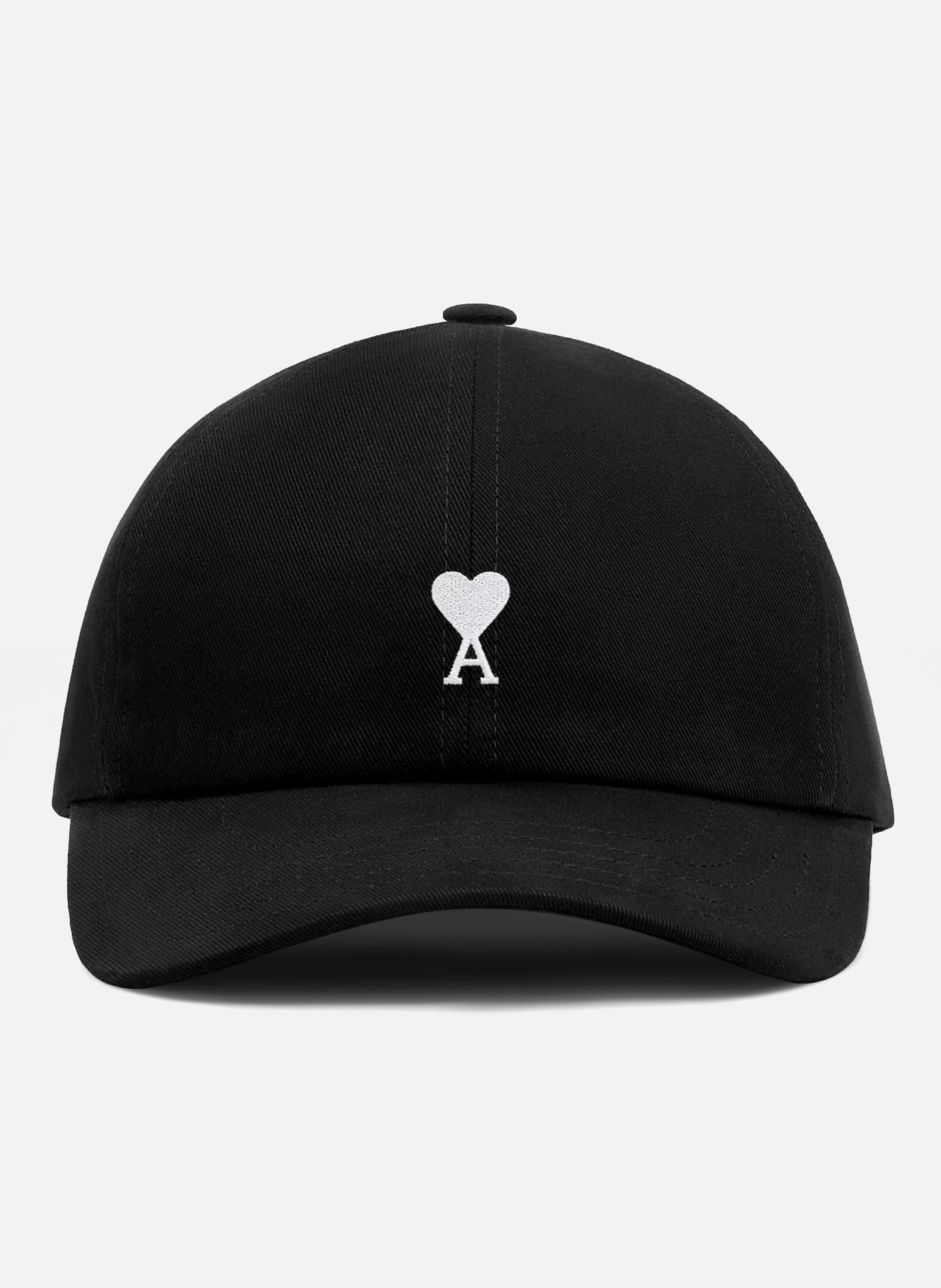 Casquette unisexe en coton ami de coeur AMI PARIS Noir