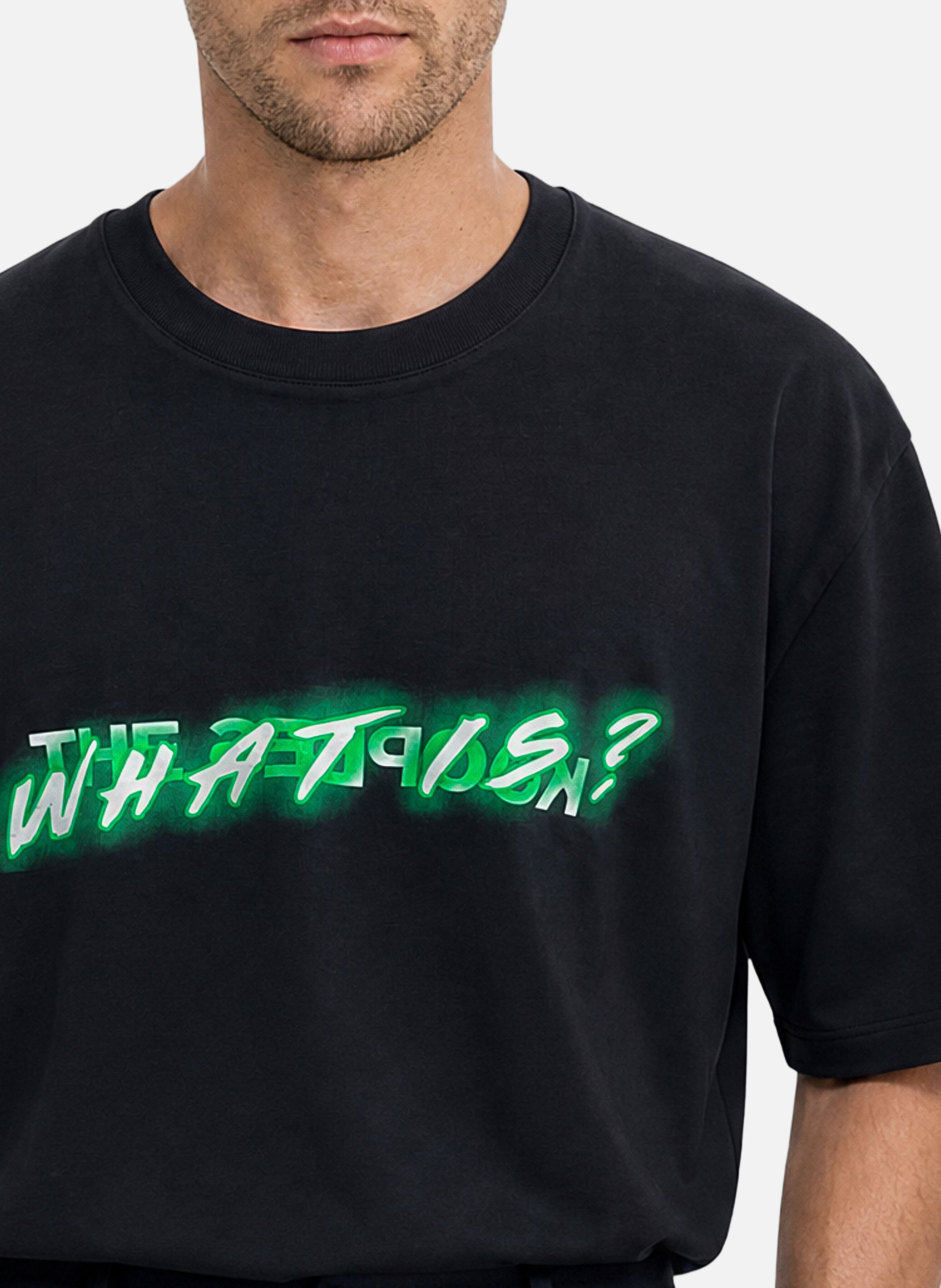 T-shirt what is fluo THE KOOPLES Noir