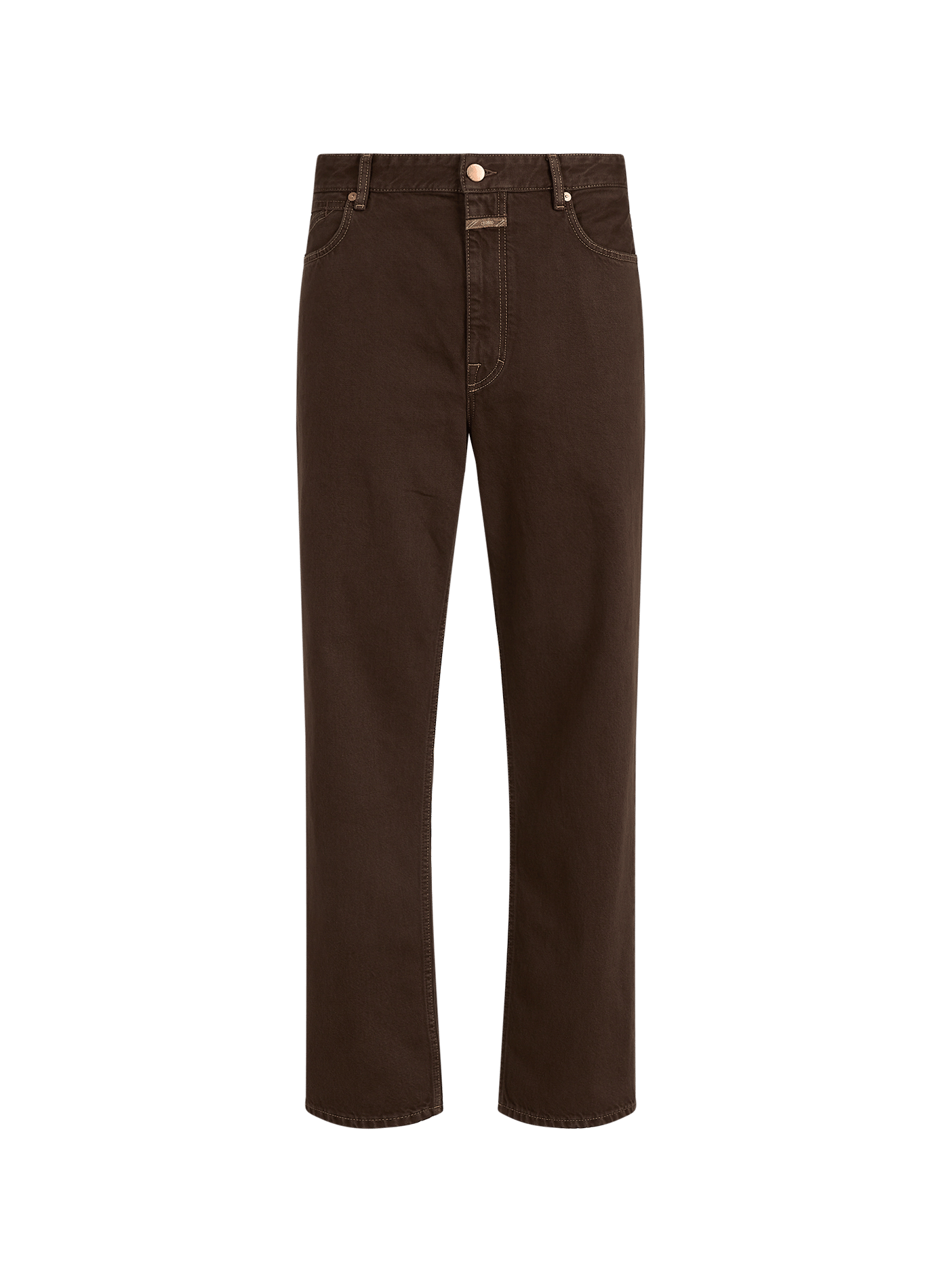 Jean ample en coton  CLOSED Marron