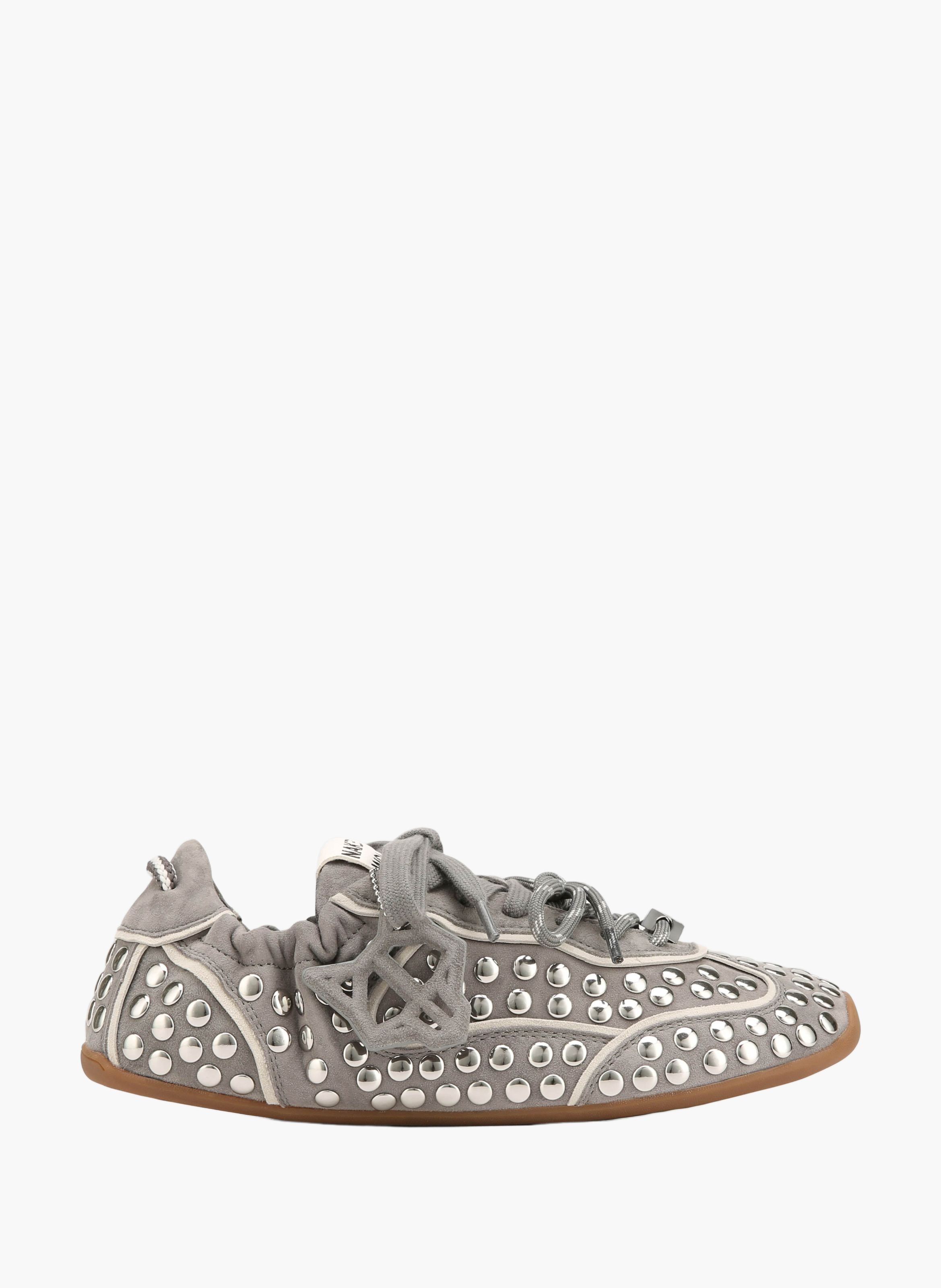 Soul-sneakers met studs NAKED WOLFE Grijs