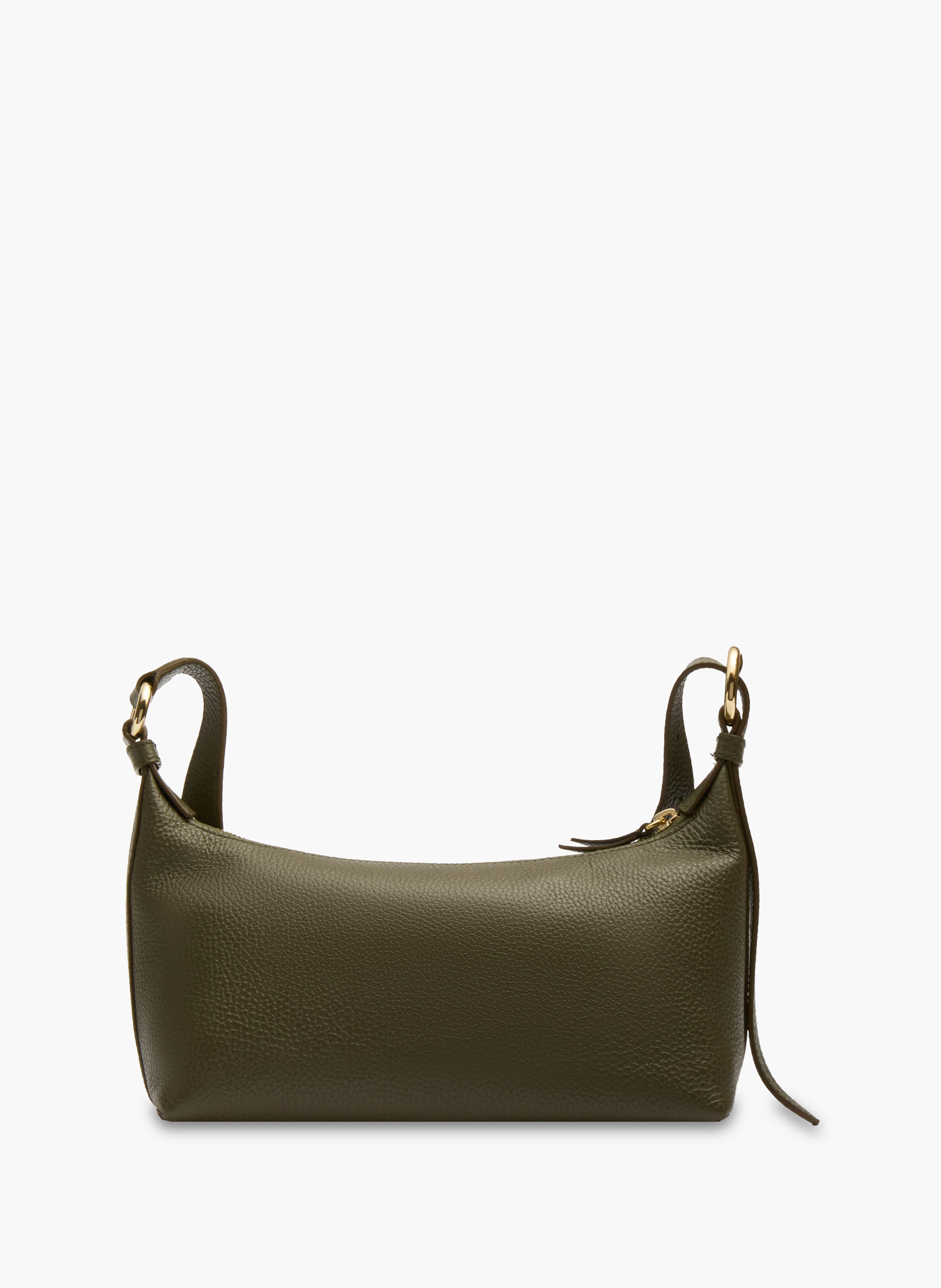 Schoudertas met ritssluiting en meerdere vakken, eerste flirt van Lancel in leer LANCEL Groen