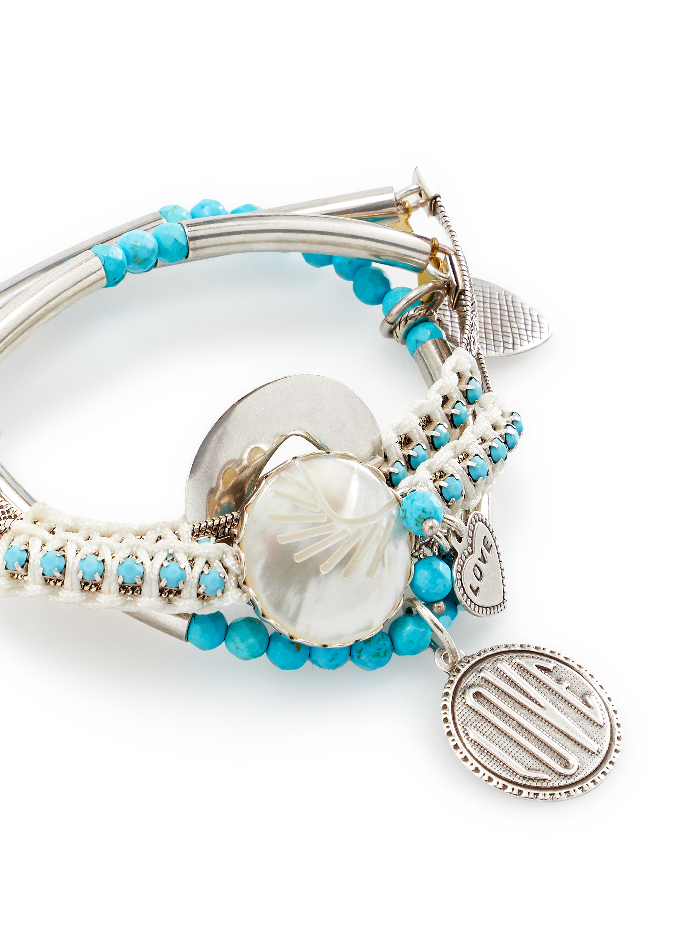 Bracelet Ibiza triple rang