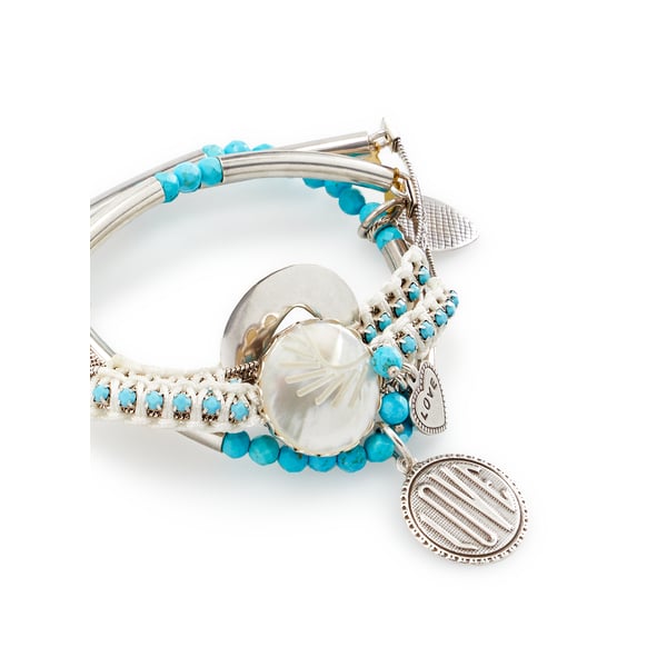 Bracelet Ibiza triple rang