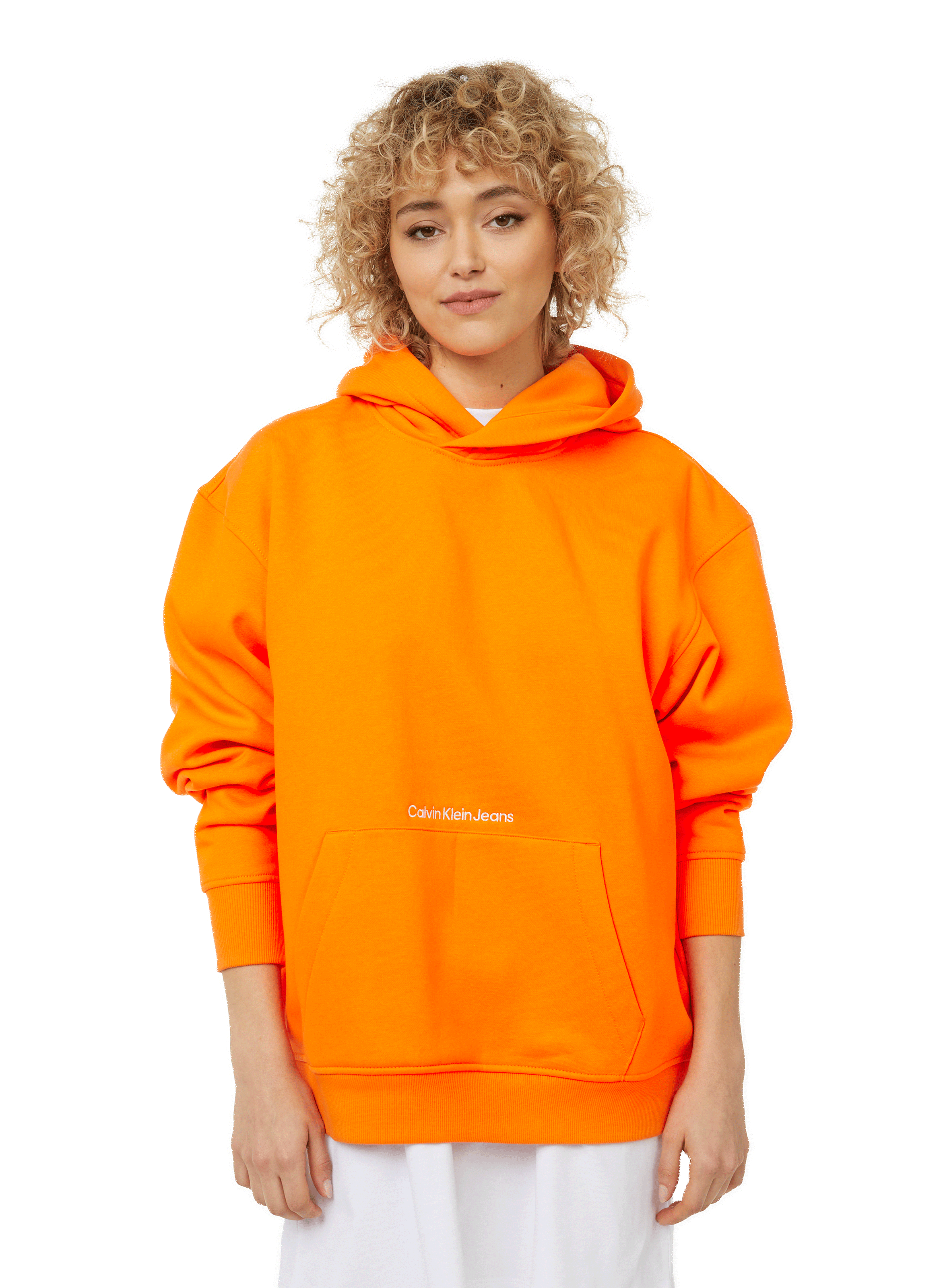 ORGANIC COTTON HOODIE - CALVIN KLEIN for WOMEN | Printemps.com