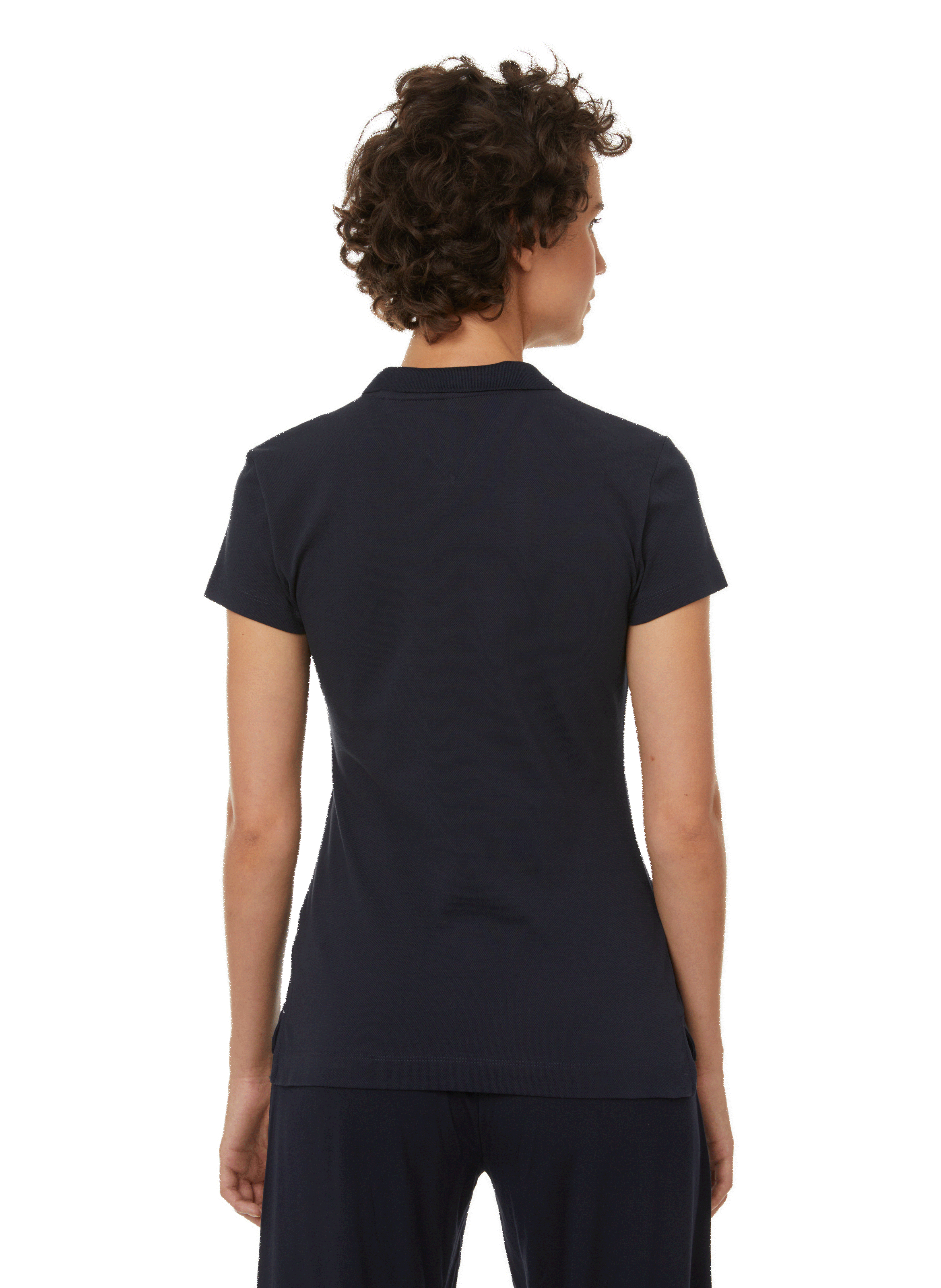 Polo slim en coton TOMMY HILFIGER Bleu