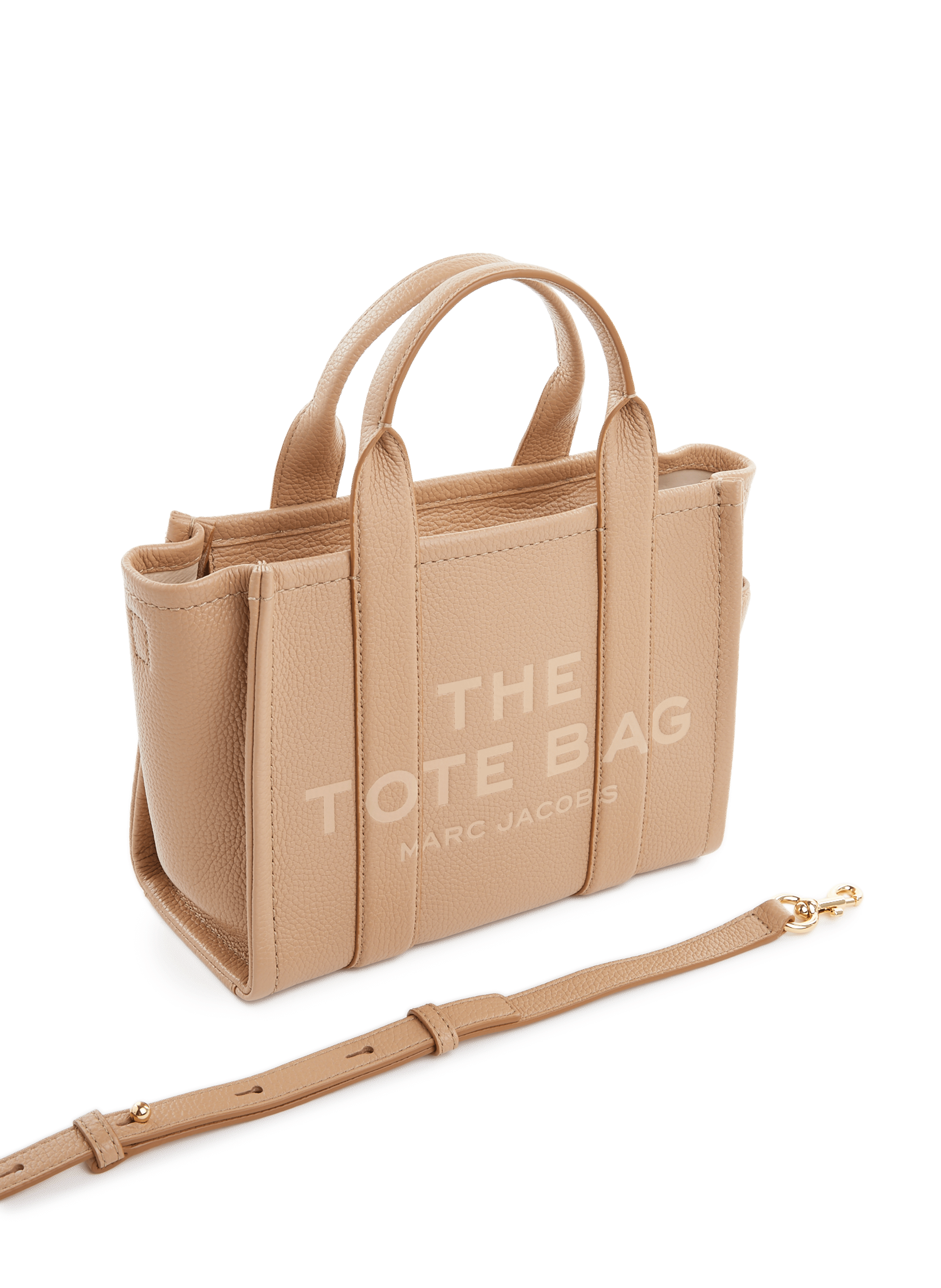 Mini sac The Tote Bag en cuir