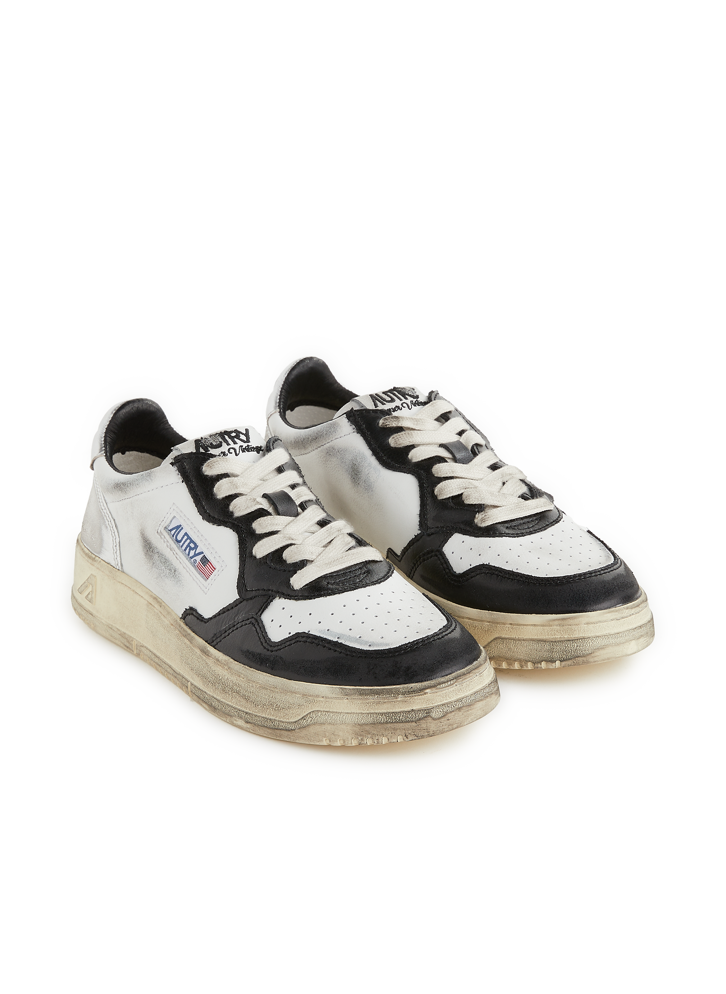 Baskets SV11 en cuir