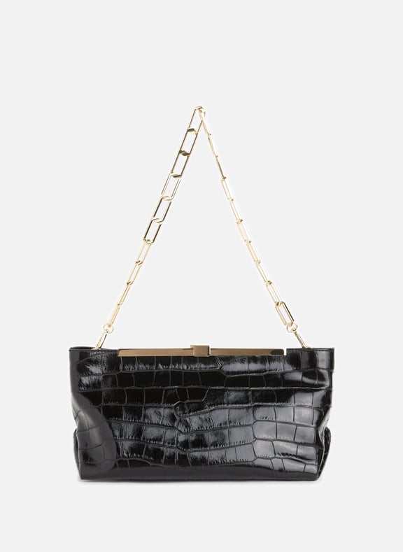 Sac Debby en cuir Noir by SAISON 1865 SAISON 1865 Sac Debby en cuir Noir