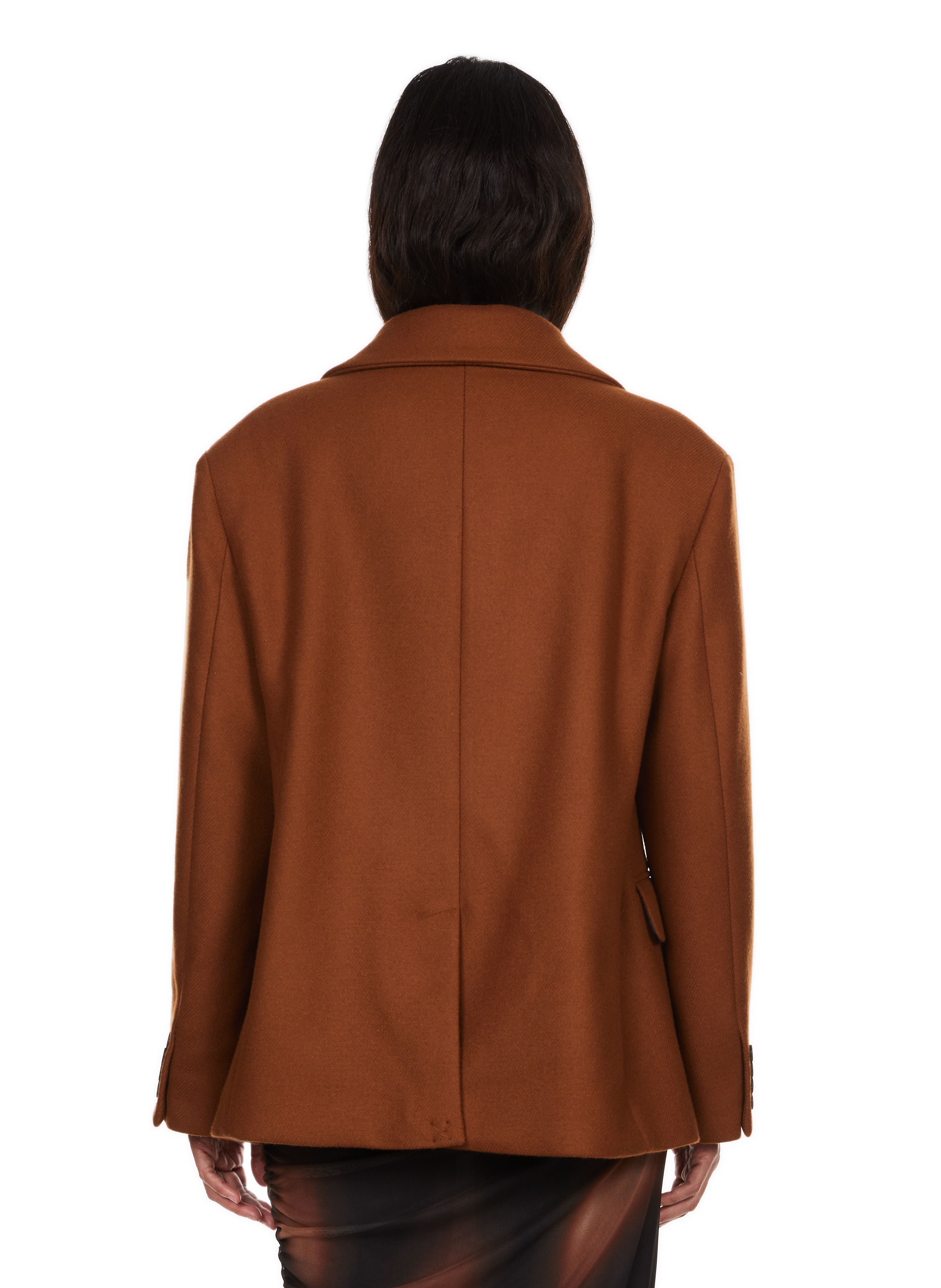 Wool blend Coat SAISON 1865 Brown