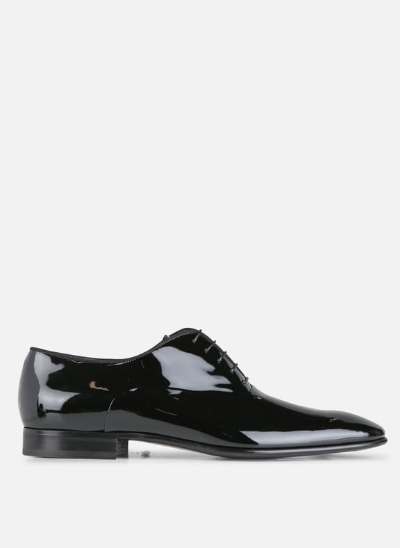Derbies en cuir vernis Noir by BOSS BOSS Derbies en cuir vernis Noir