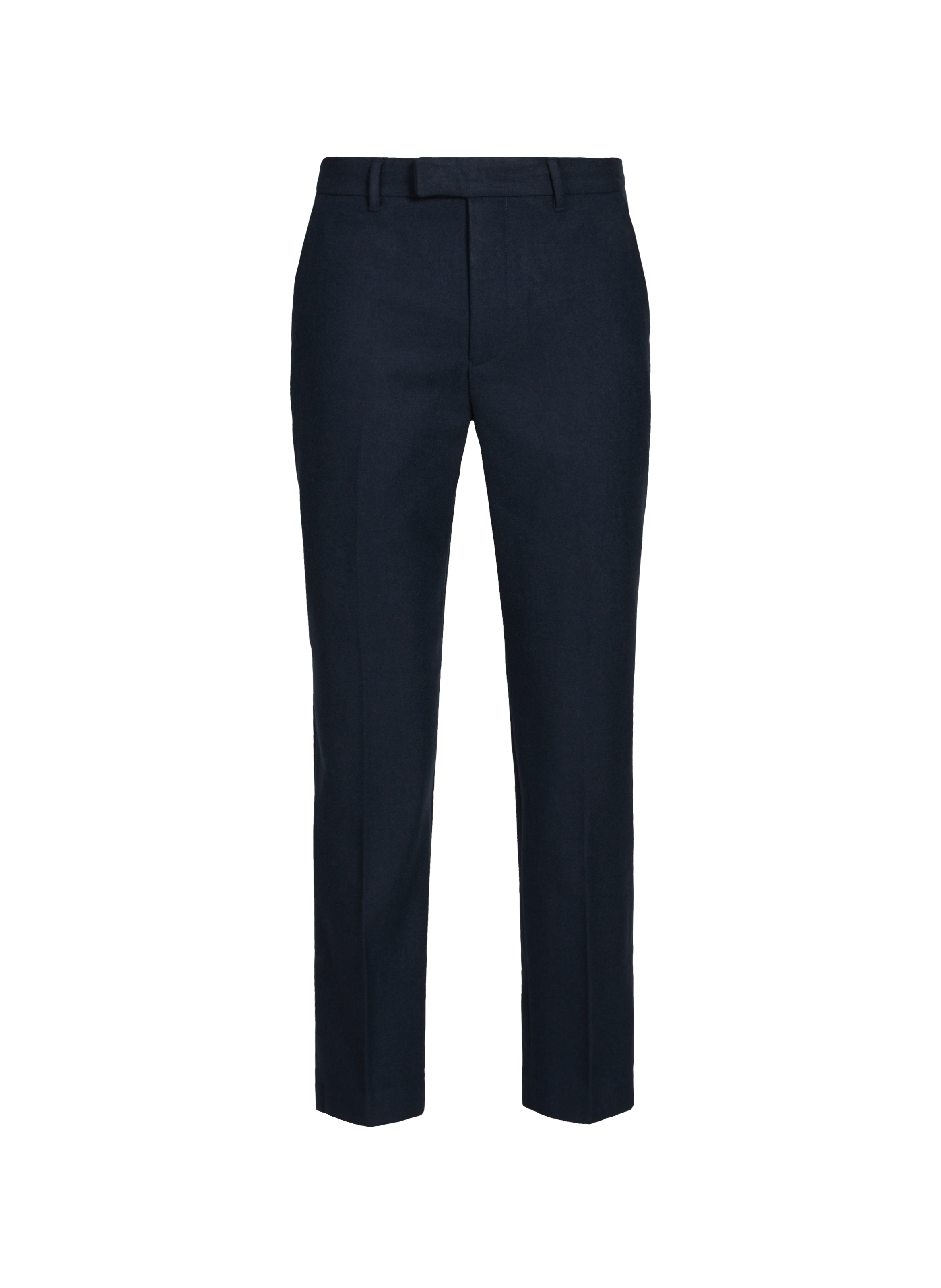 Straight wool-blend trousers  SELECTED Blue