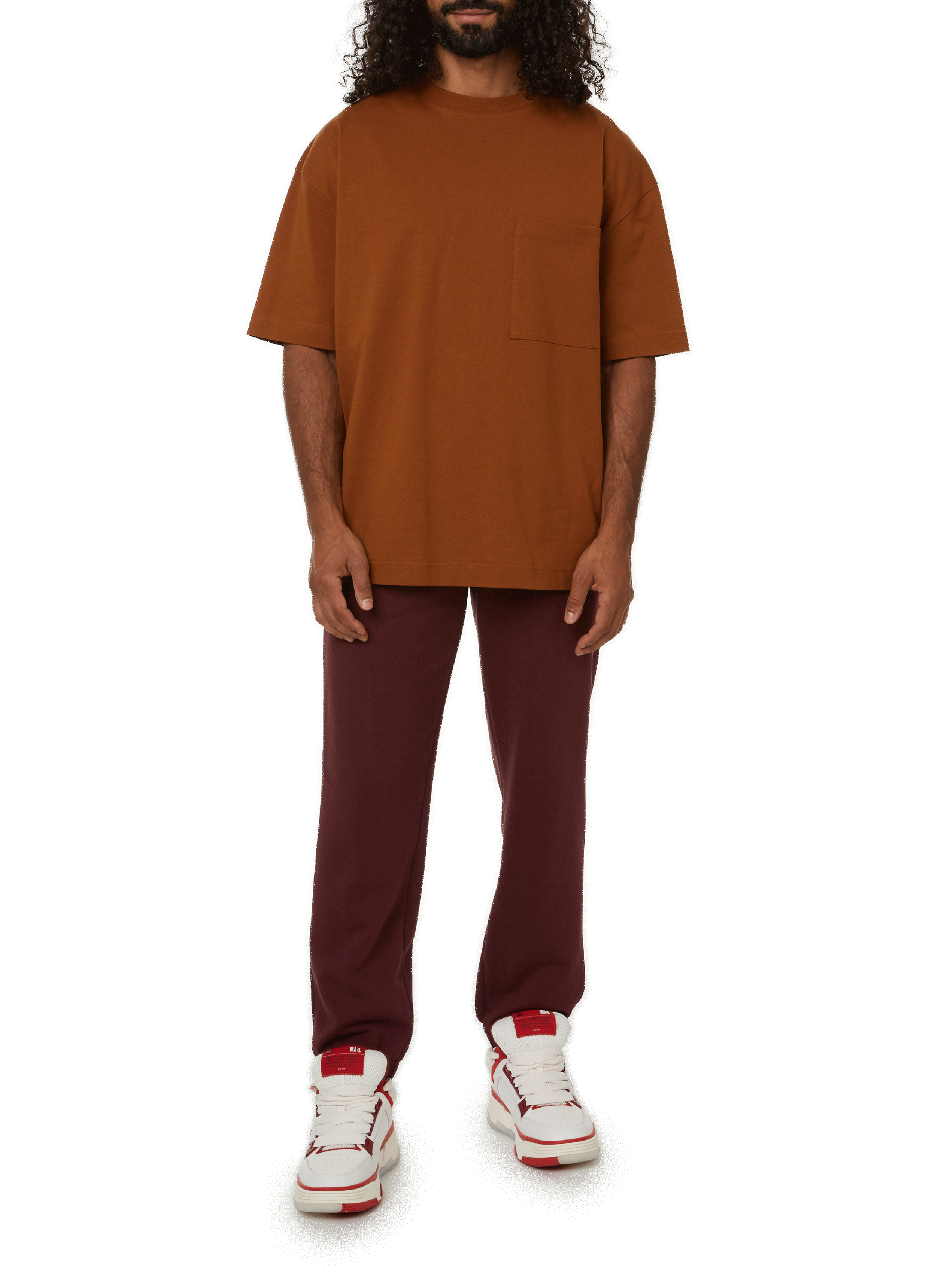 Oversized T-shirt SAISON 1865 Brown