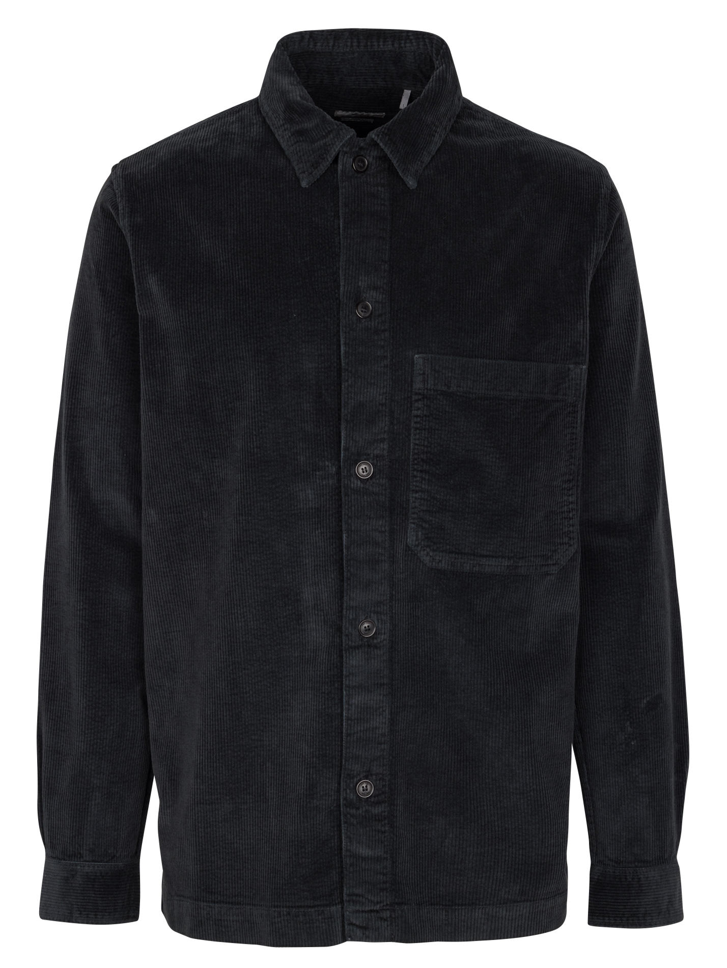 Surchemise droite en coton mélangé IKKS Gris