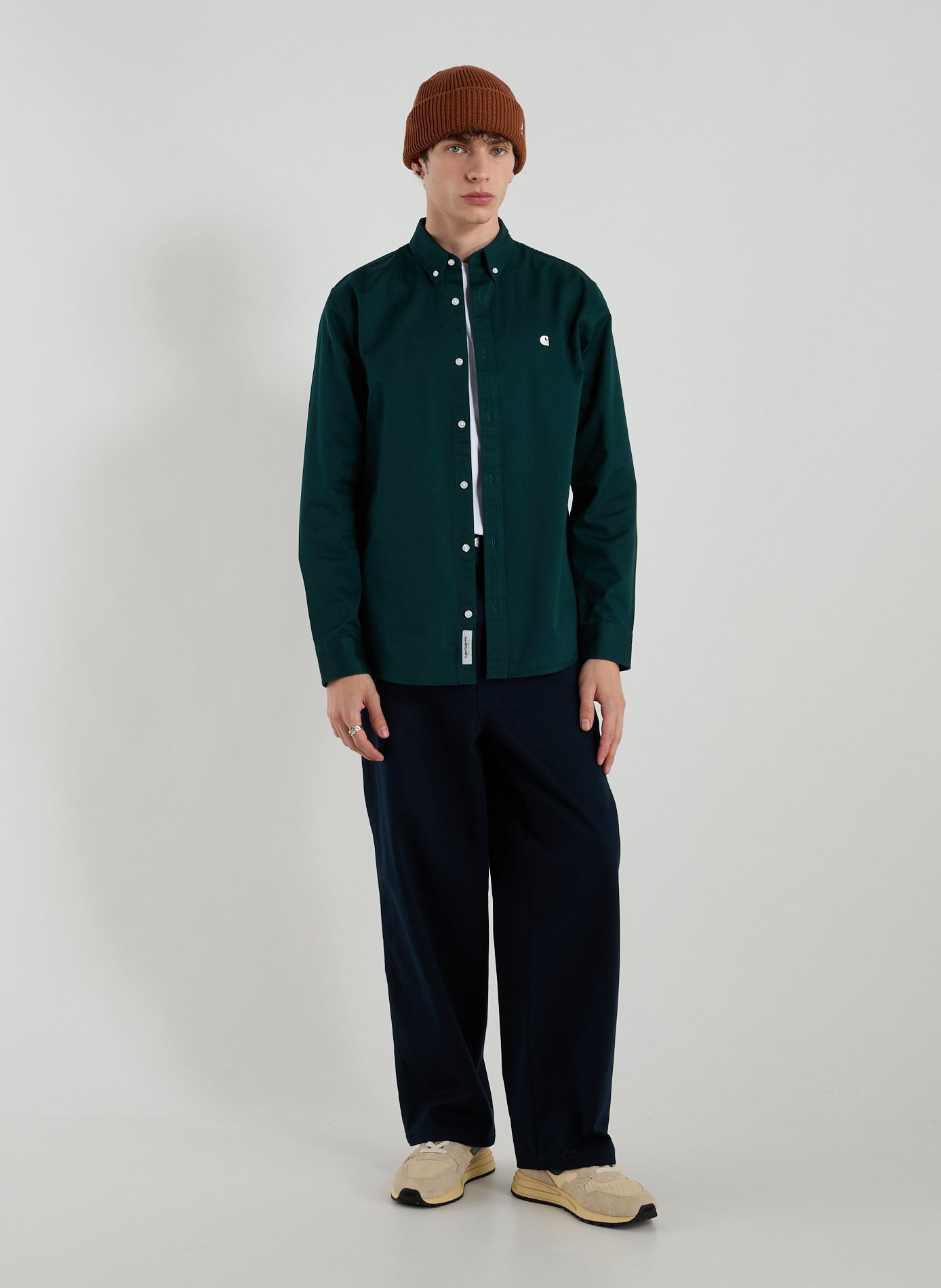  Cotton shirt CARHARTT WIP Green