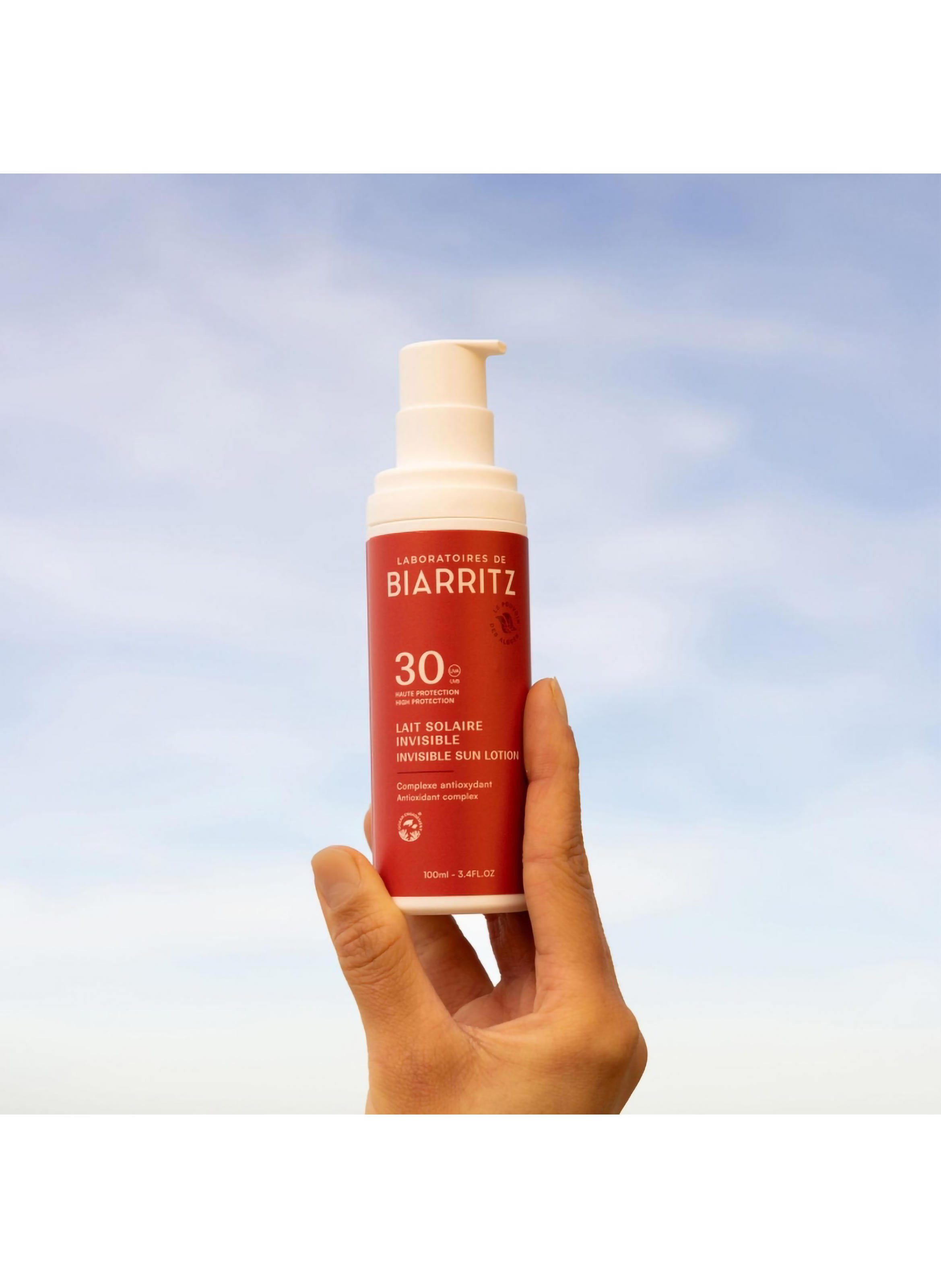 Lait solaire satiné SPF30 No color