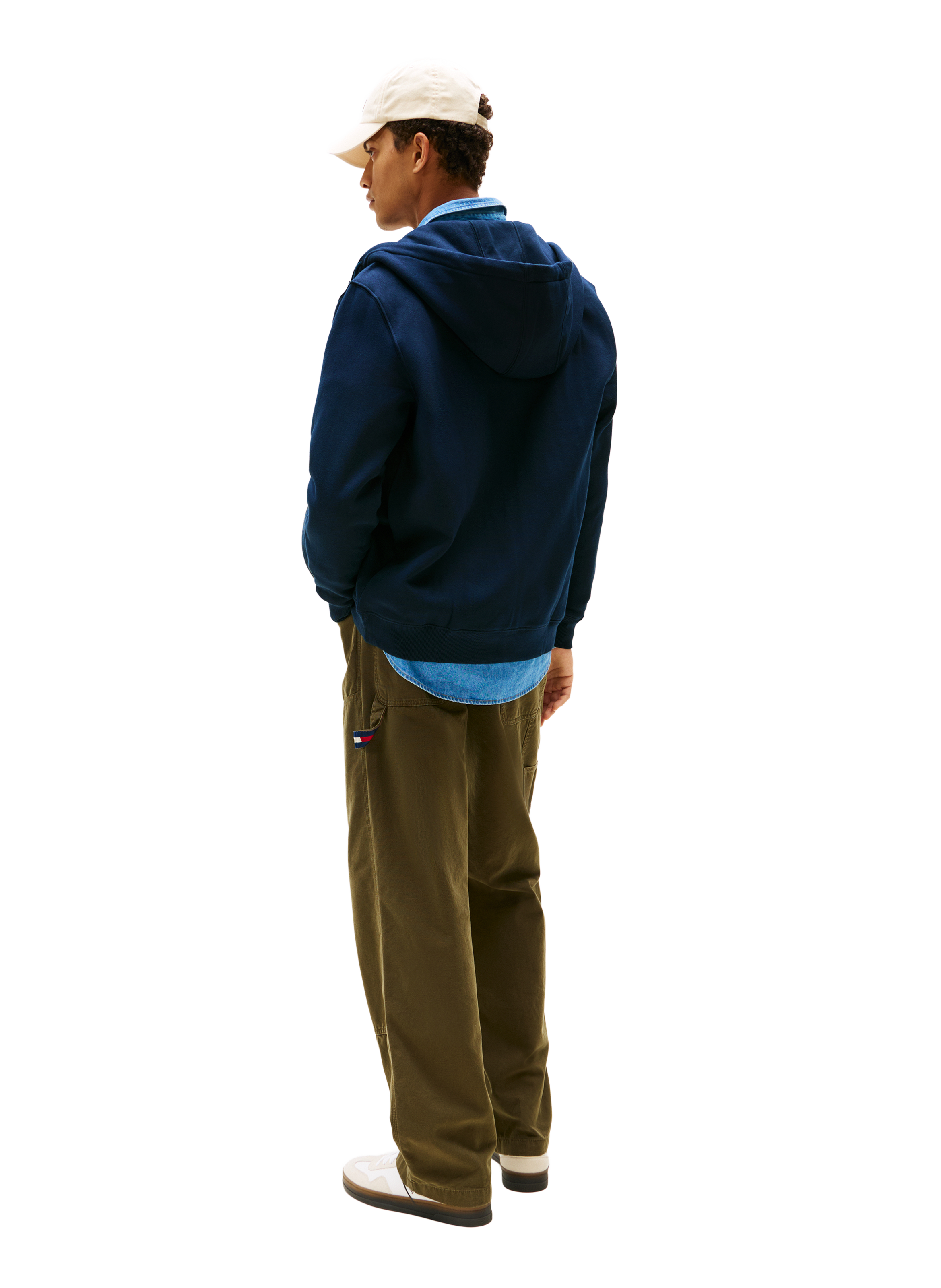 Cotton hoodie TOMMY HILFIGER Blue