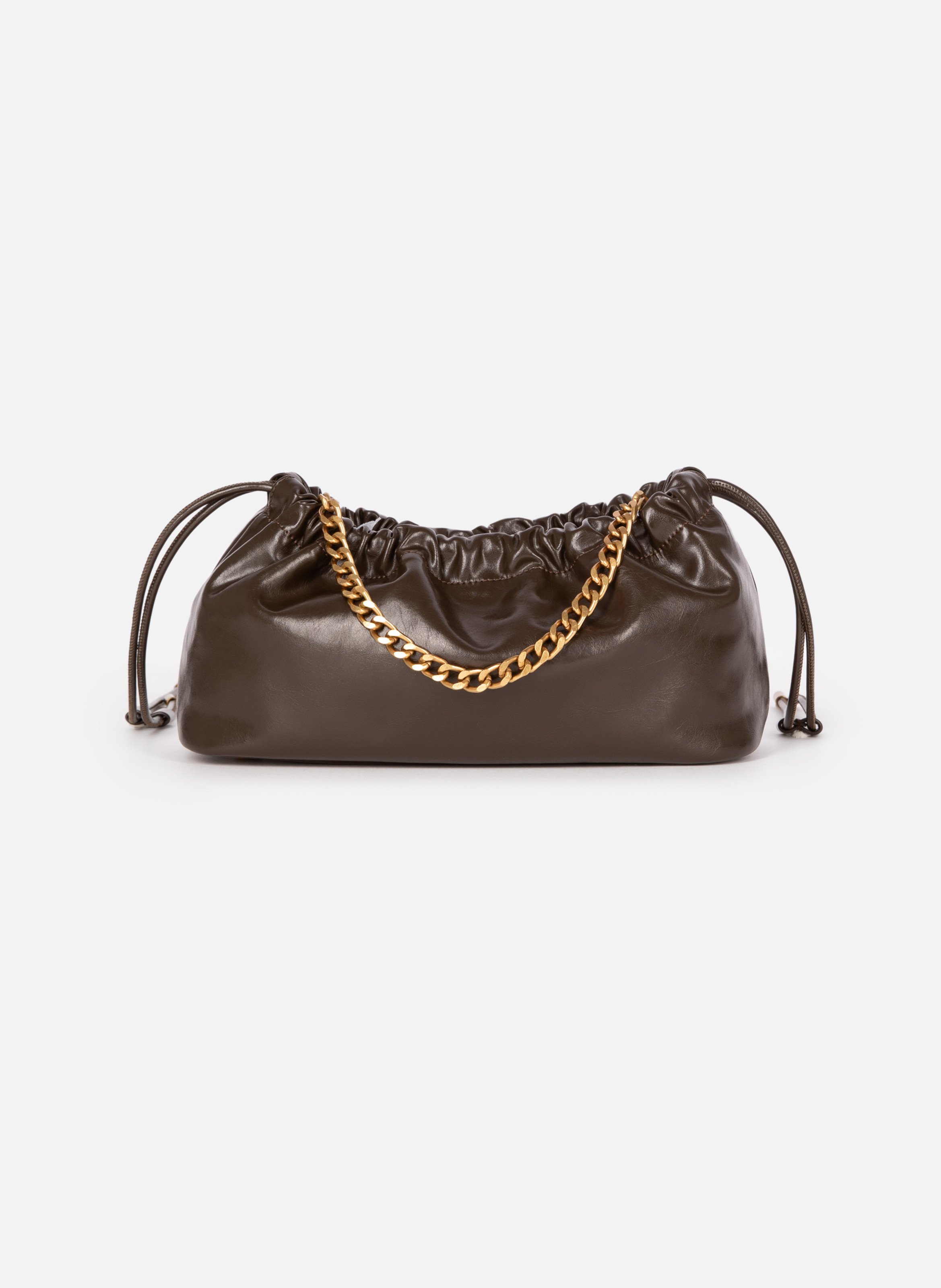 Sac taylor en cuir recyclé THE KOOPLES Marron