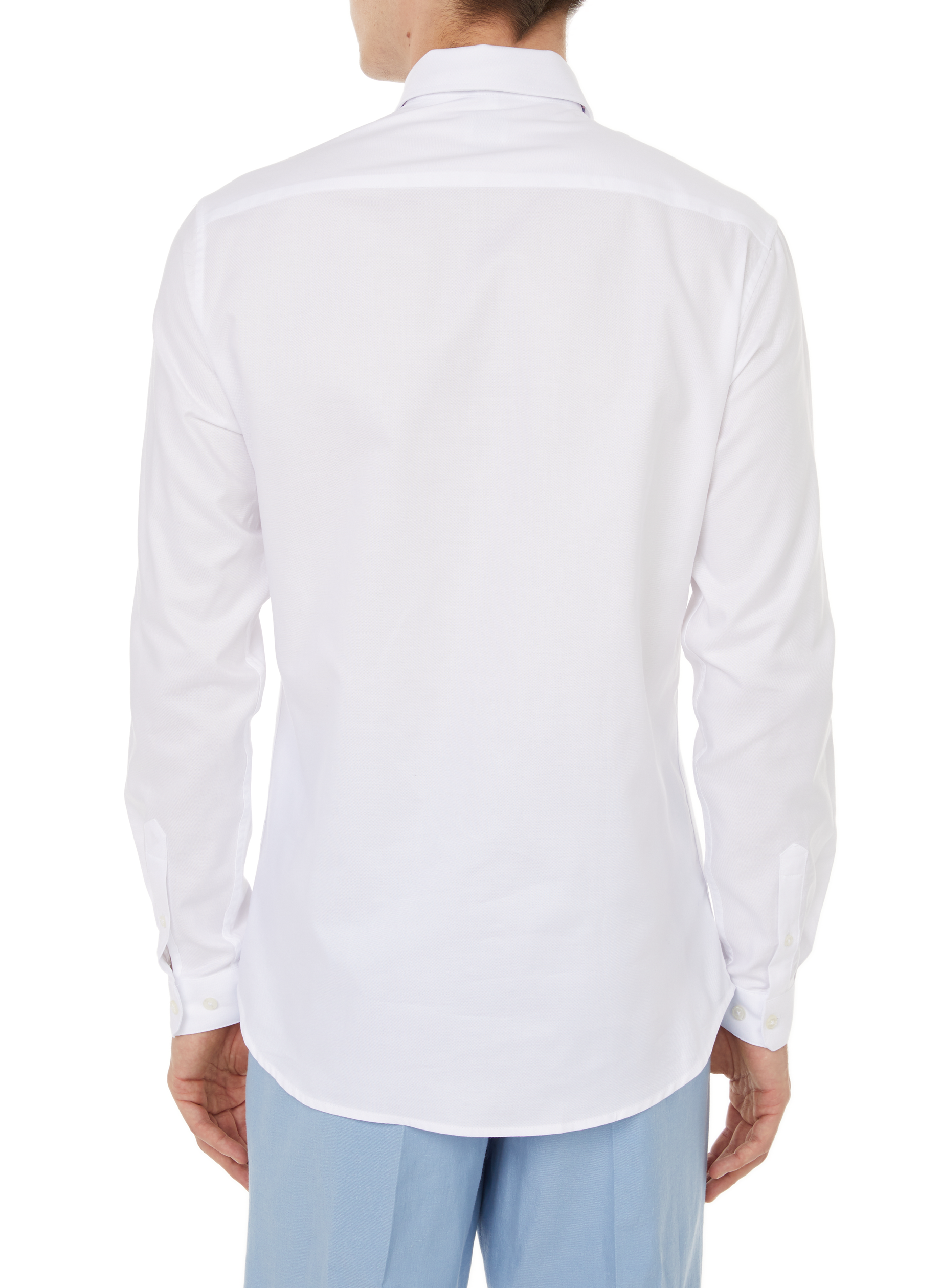 Cotton shirt AU PRINTEMPS PARIS White