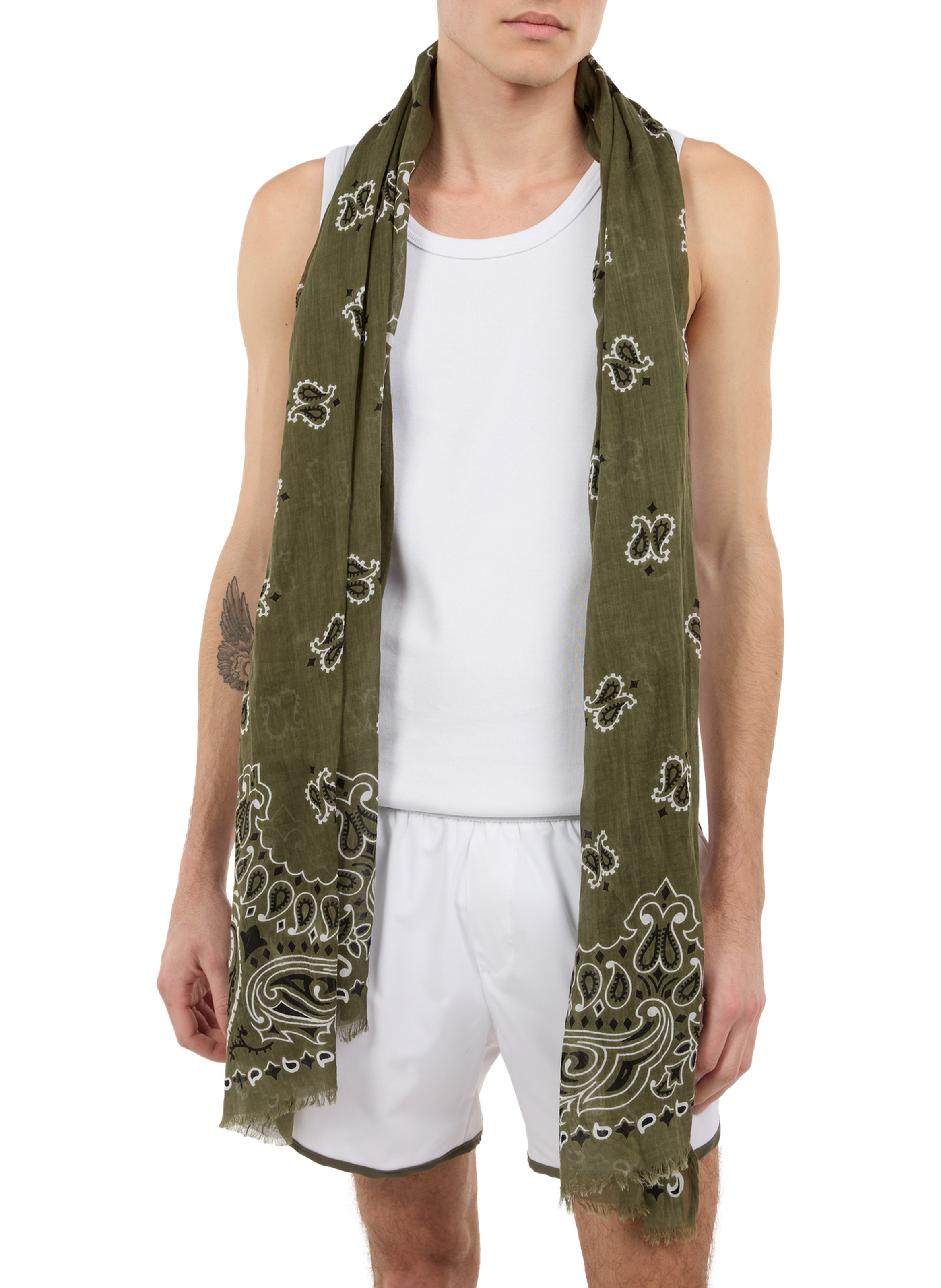 Foulard imprimé bandana en coton SAISON 1865 Multicolore