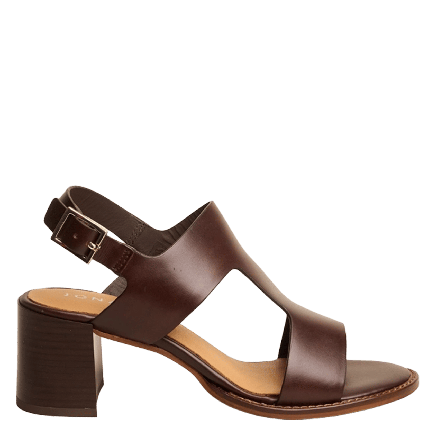 Sandales à talons en cuir alexandra JONAK Violet