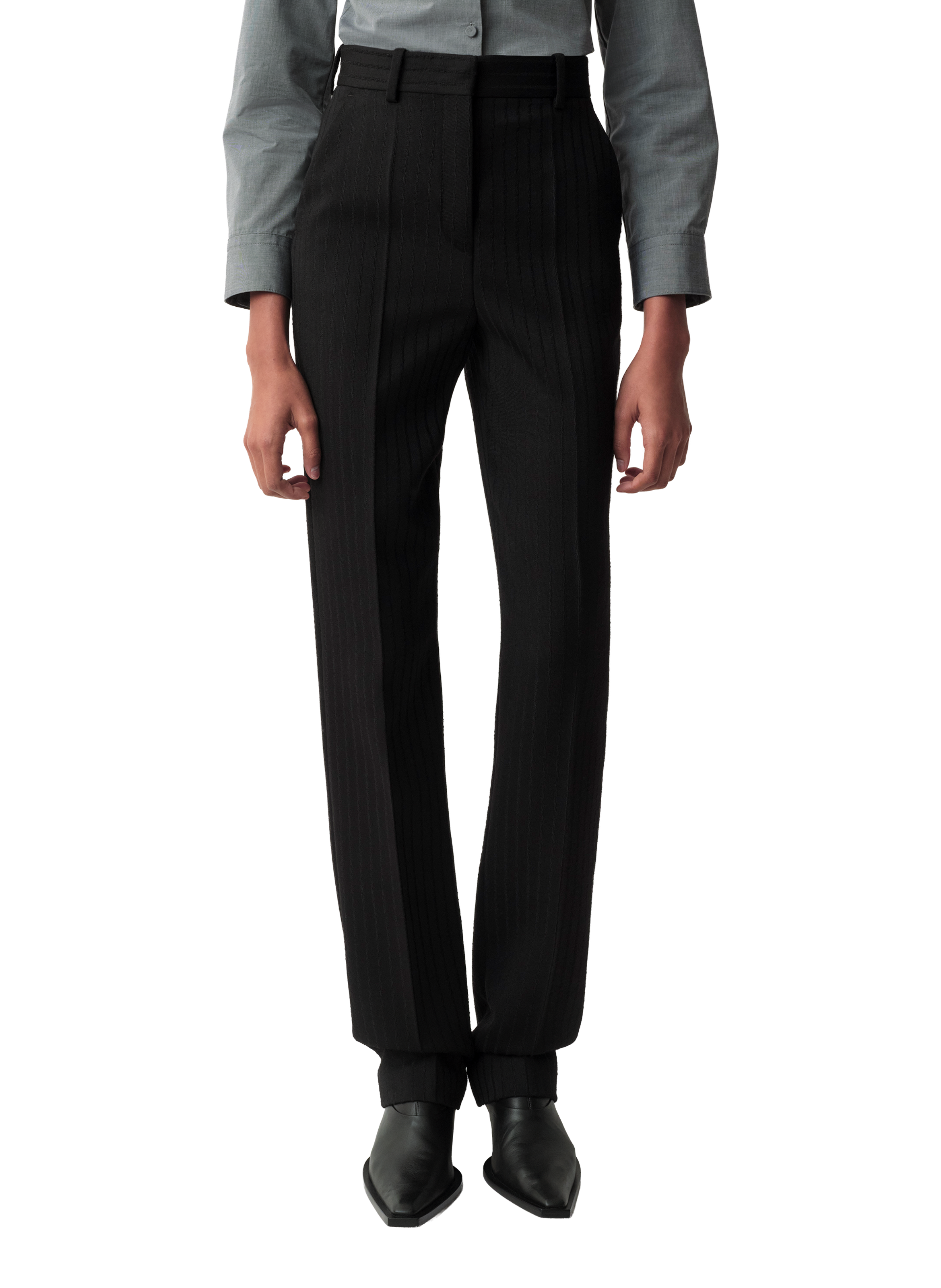 Pantalon Lucia en laine  CK COLLECTION Noir