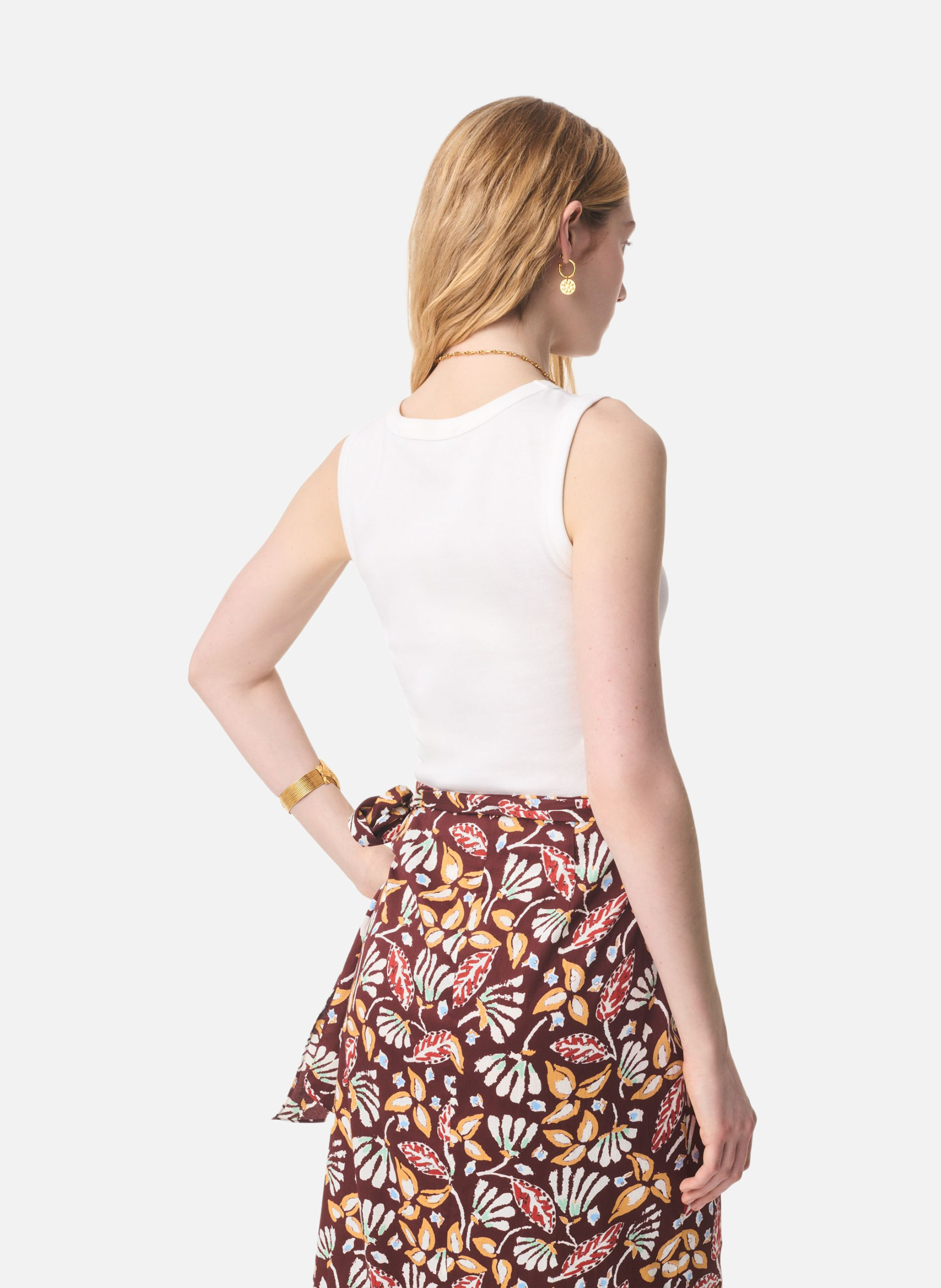 Débardeur gaia VANESSA BRUNO Blanc