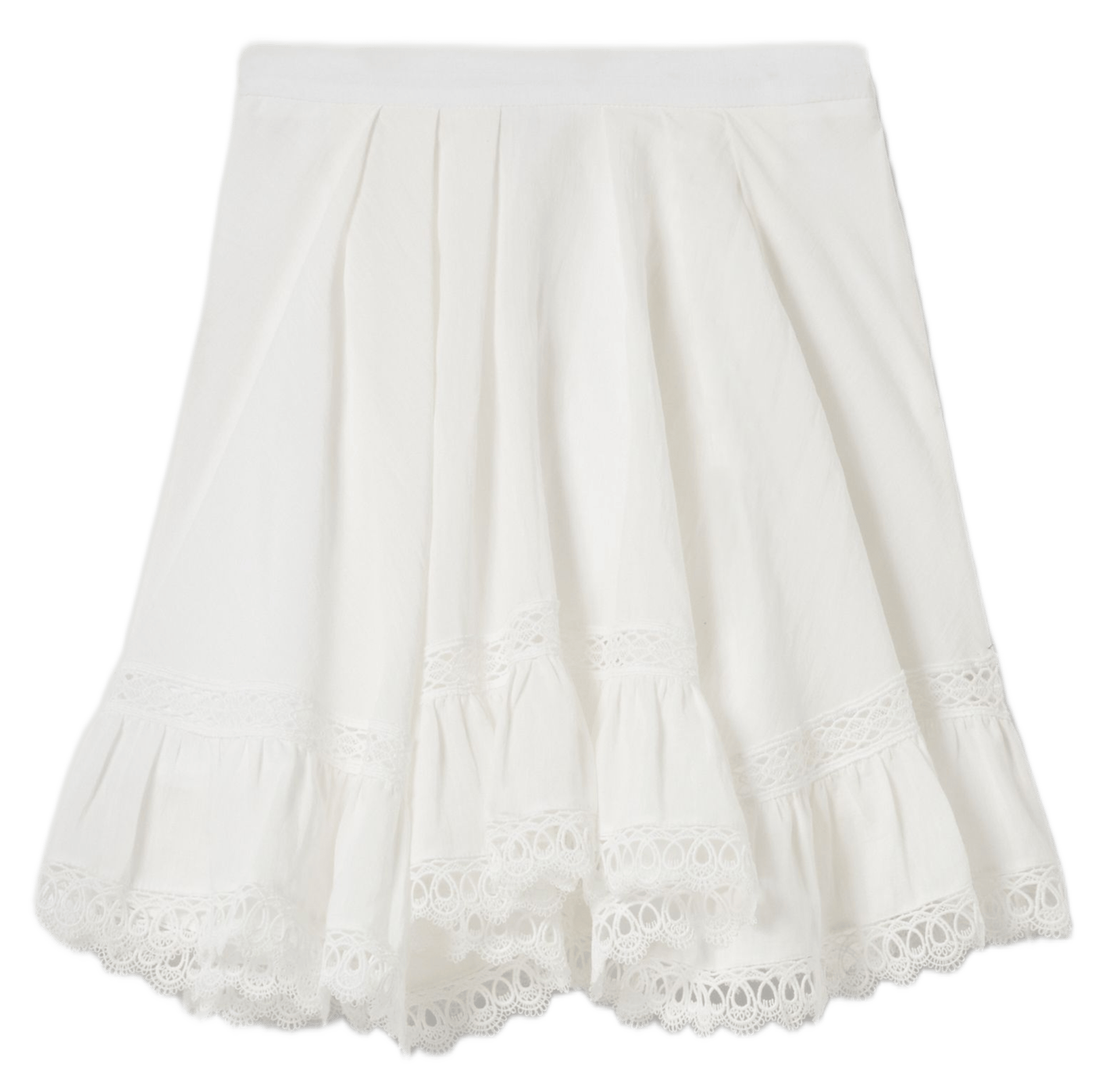 Jupe courte CLAUDIE PIERLOT Beige