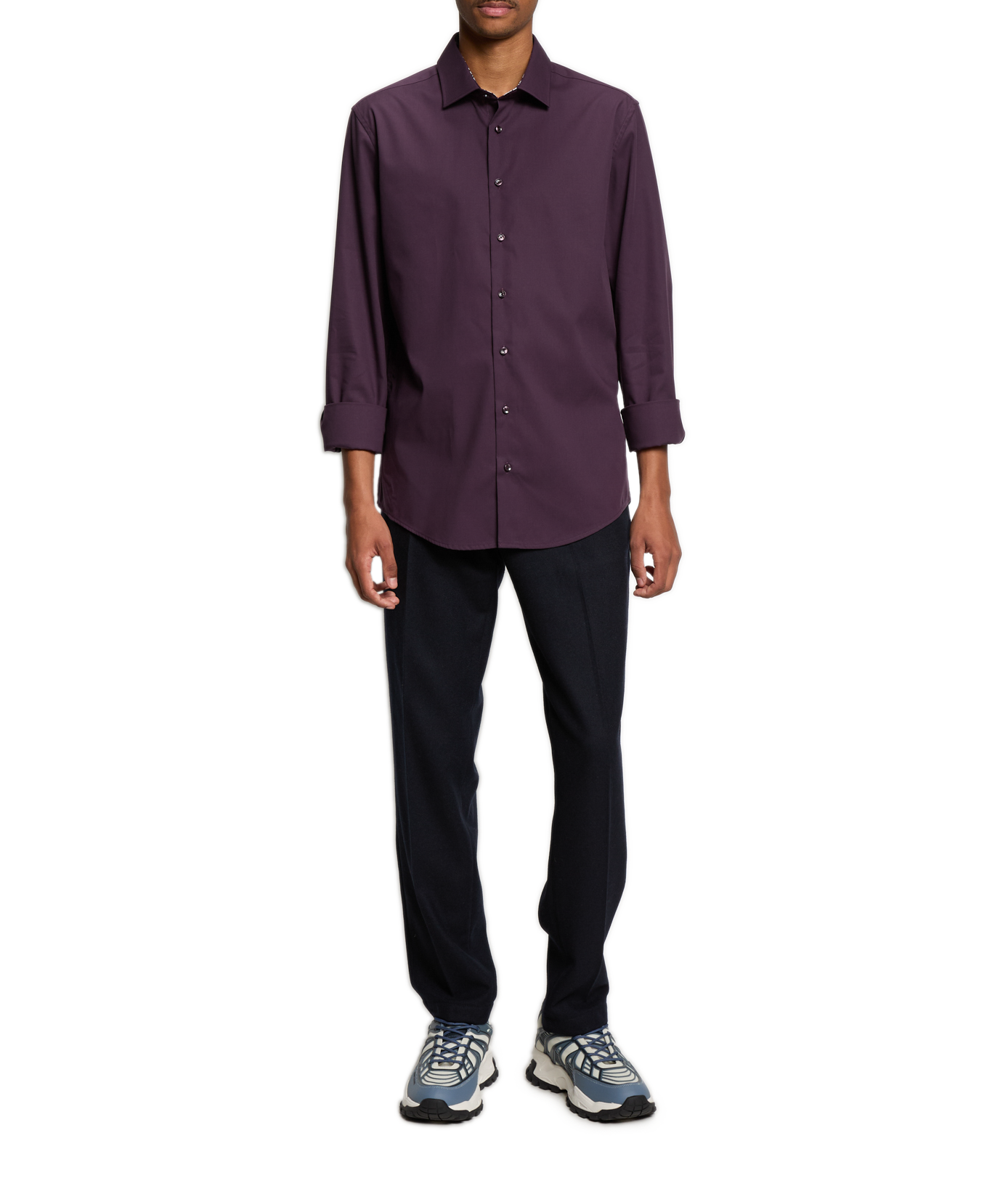  Cotton shirt SEIDENSTICKER Purple