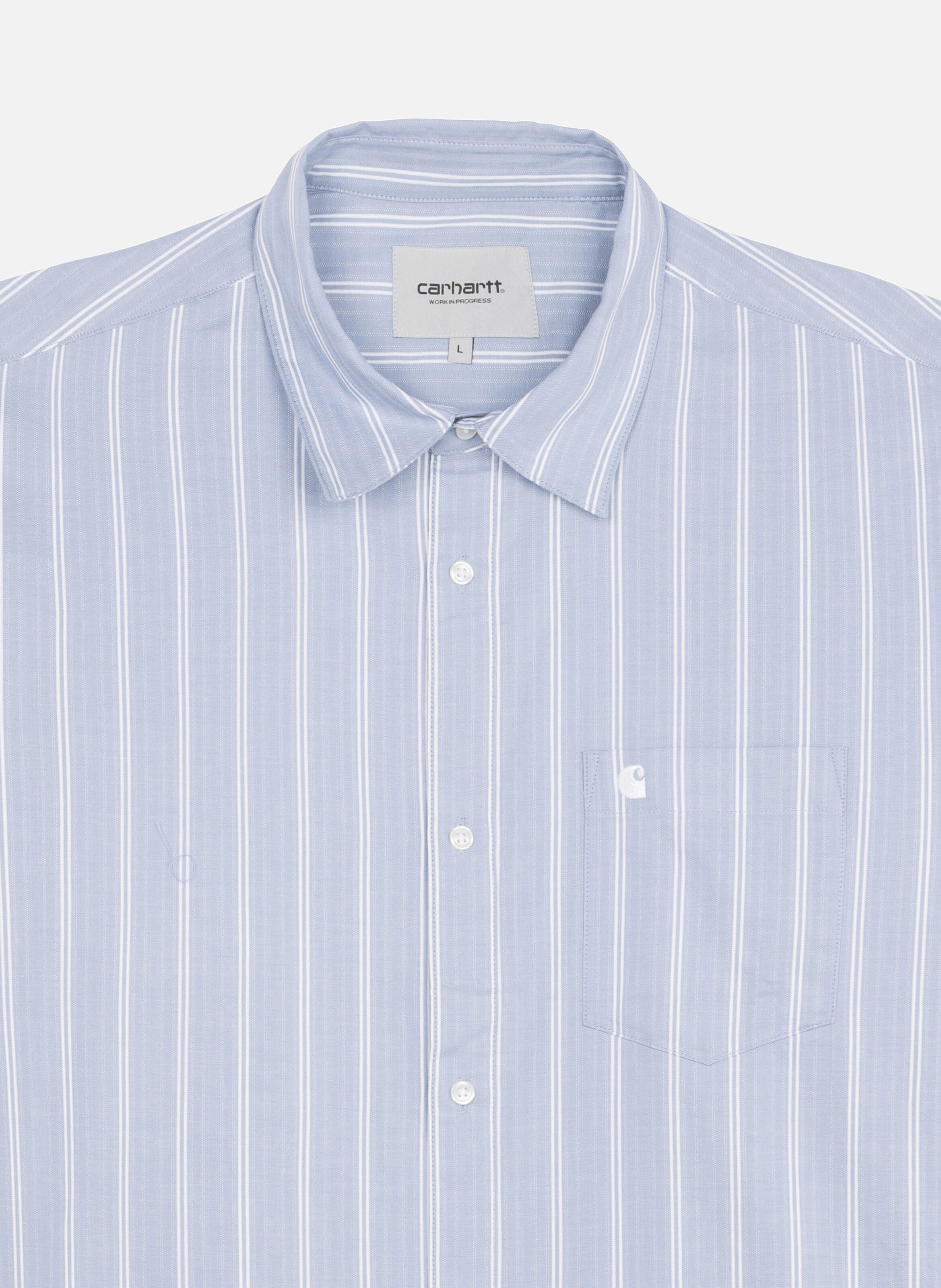 Chemise l/s beale shirt CARHARTT WIP Bleu