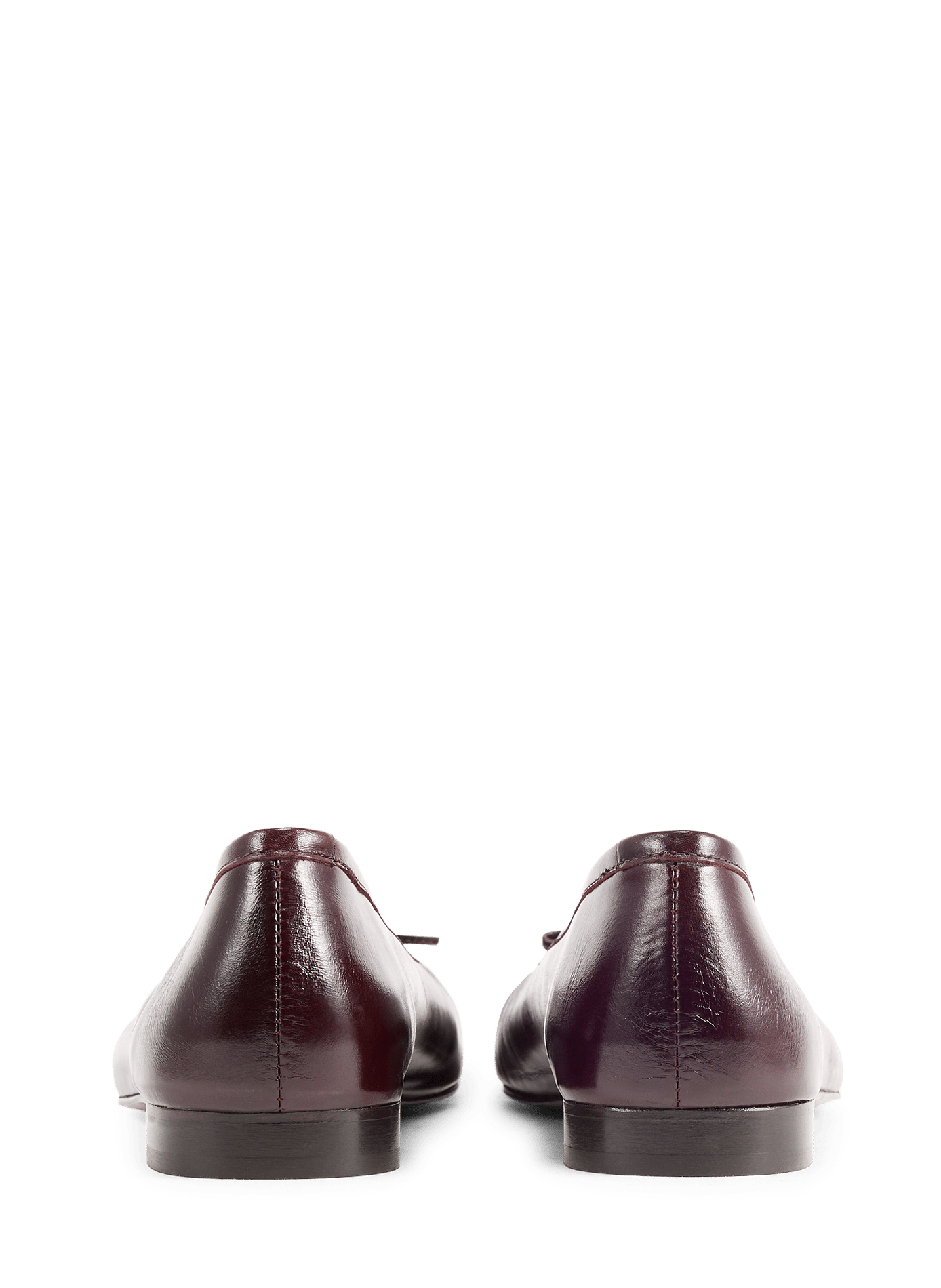 Ballerina's in leer BOBBIES Rood