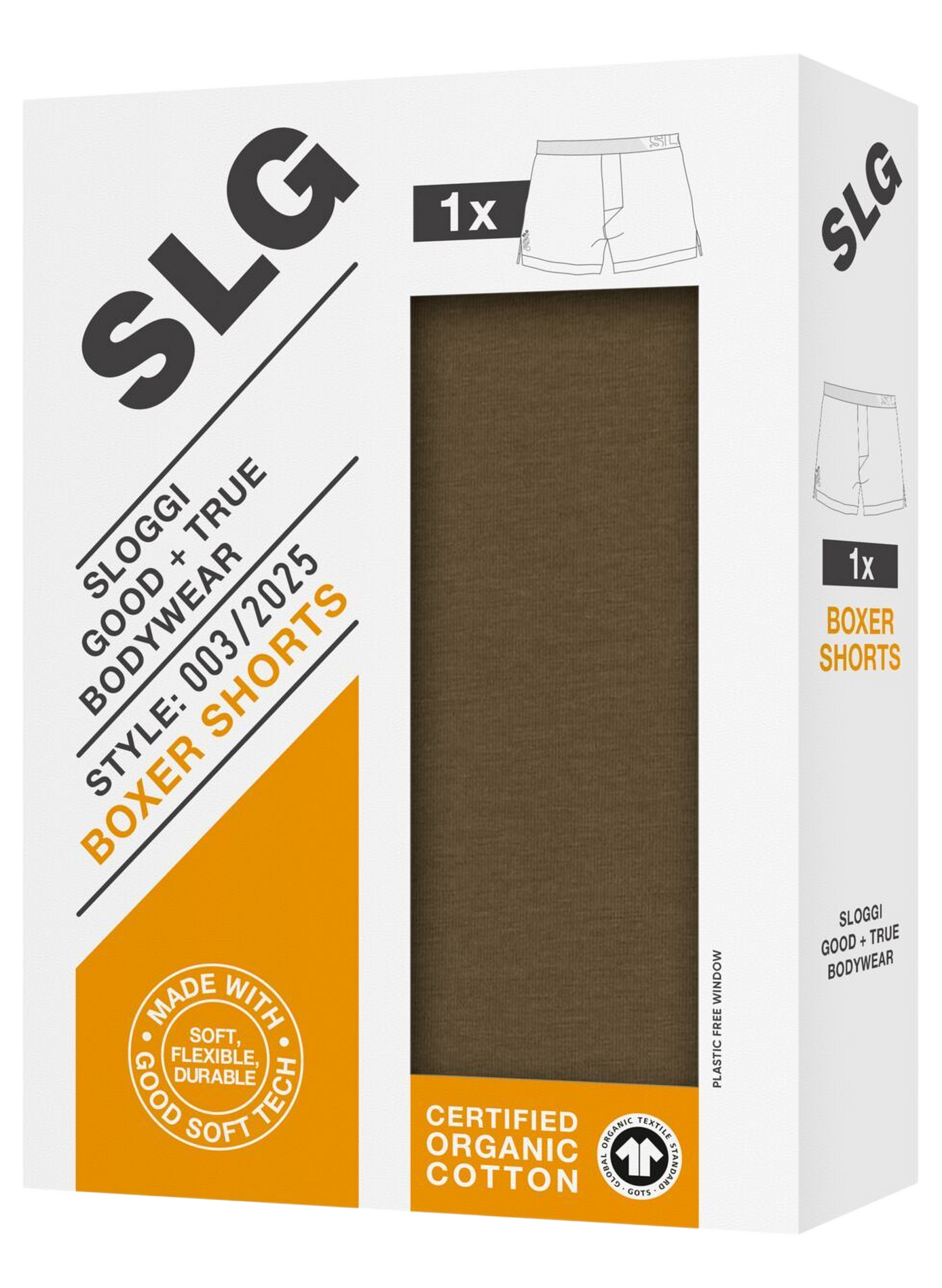Cotton-blend boxer shorts | Green SLOGGI Men