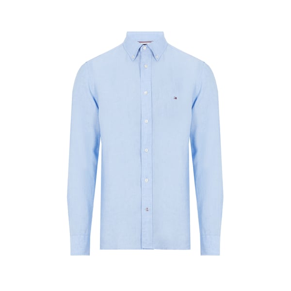 Chemise droite en lin