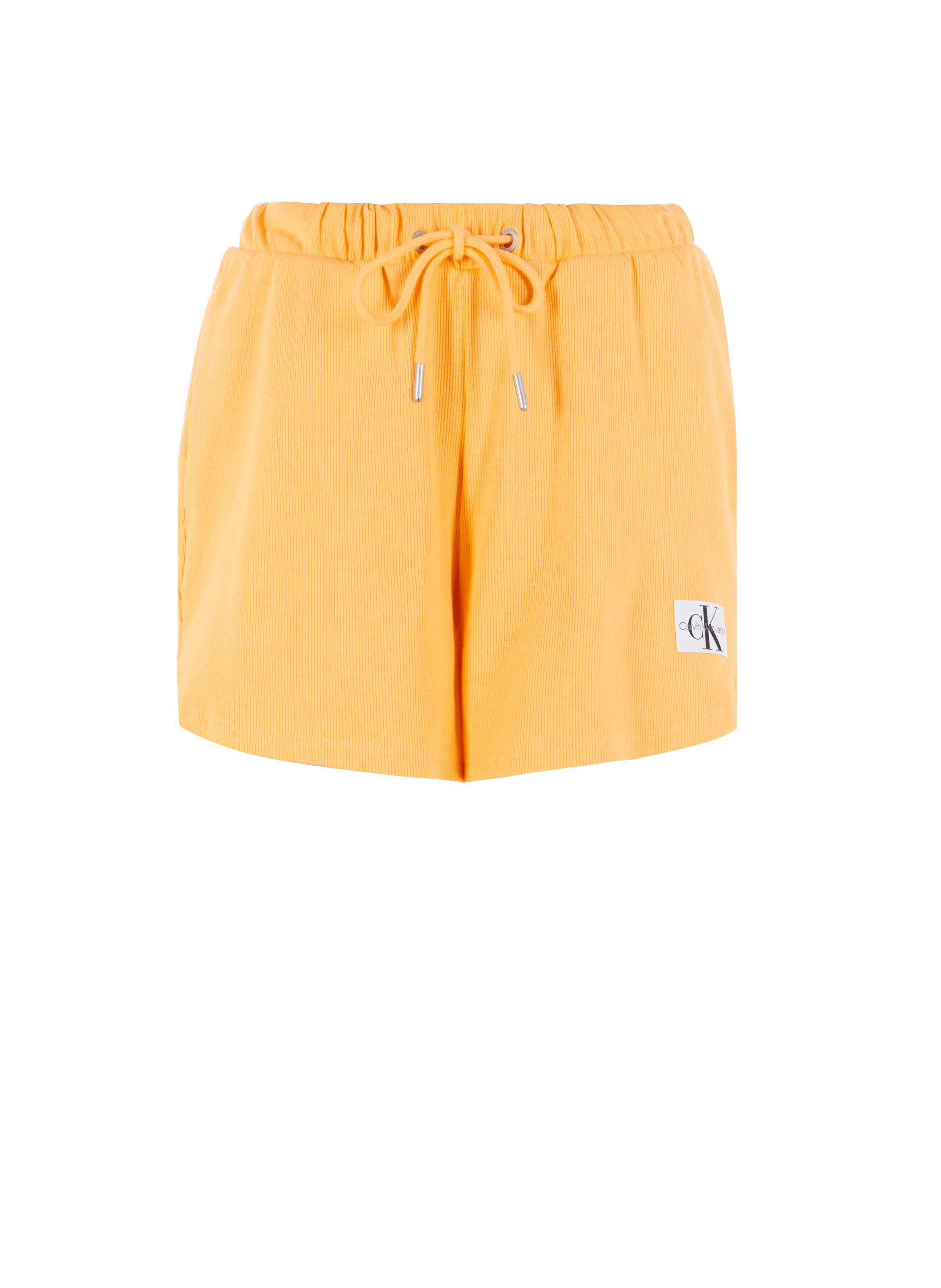 Short en maille côtelée