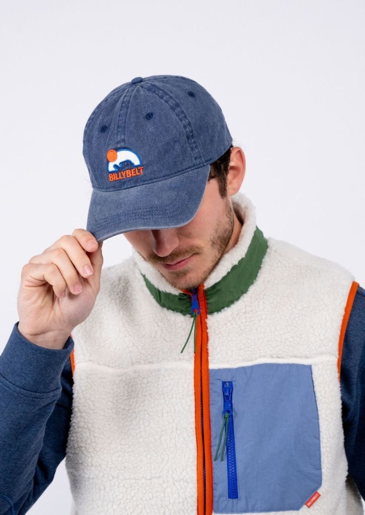 Casquette en coton BILLYBELT Bleu