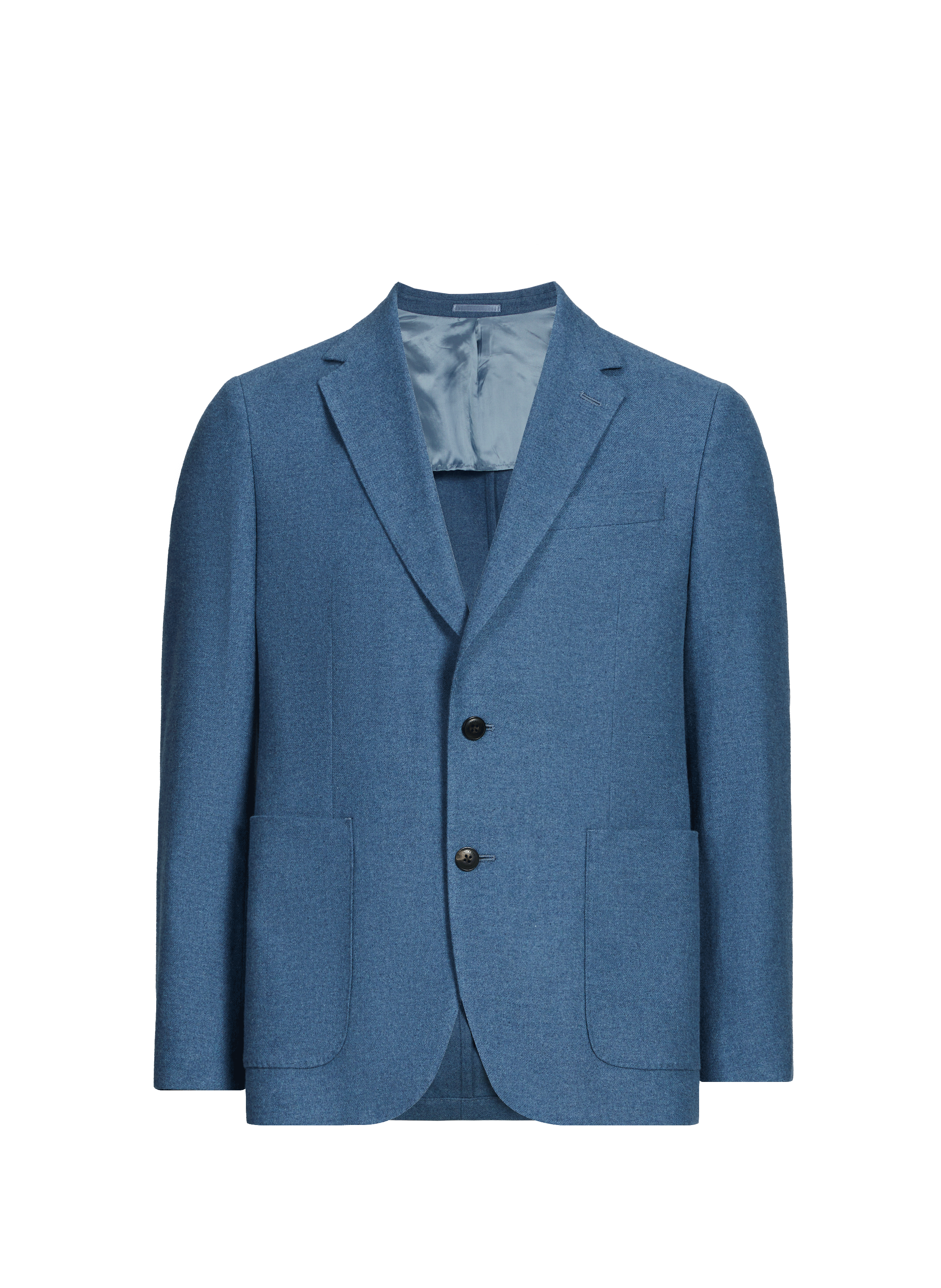 Veste de tailleur droite en coton  HACKETT Bleu