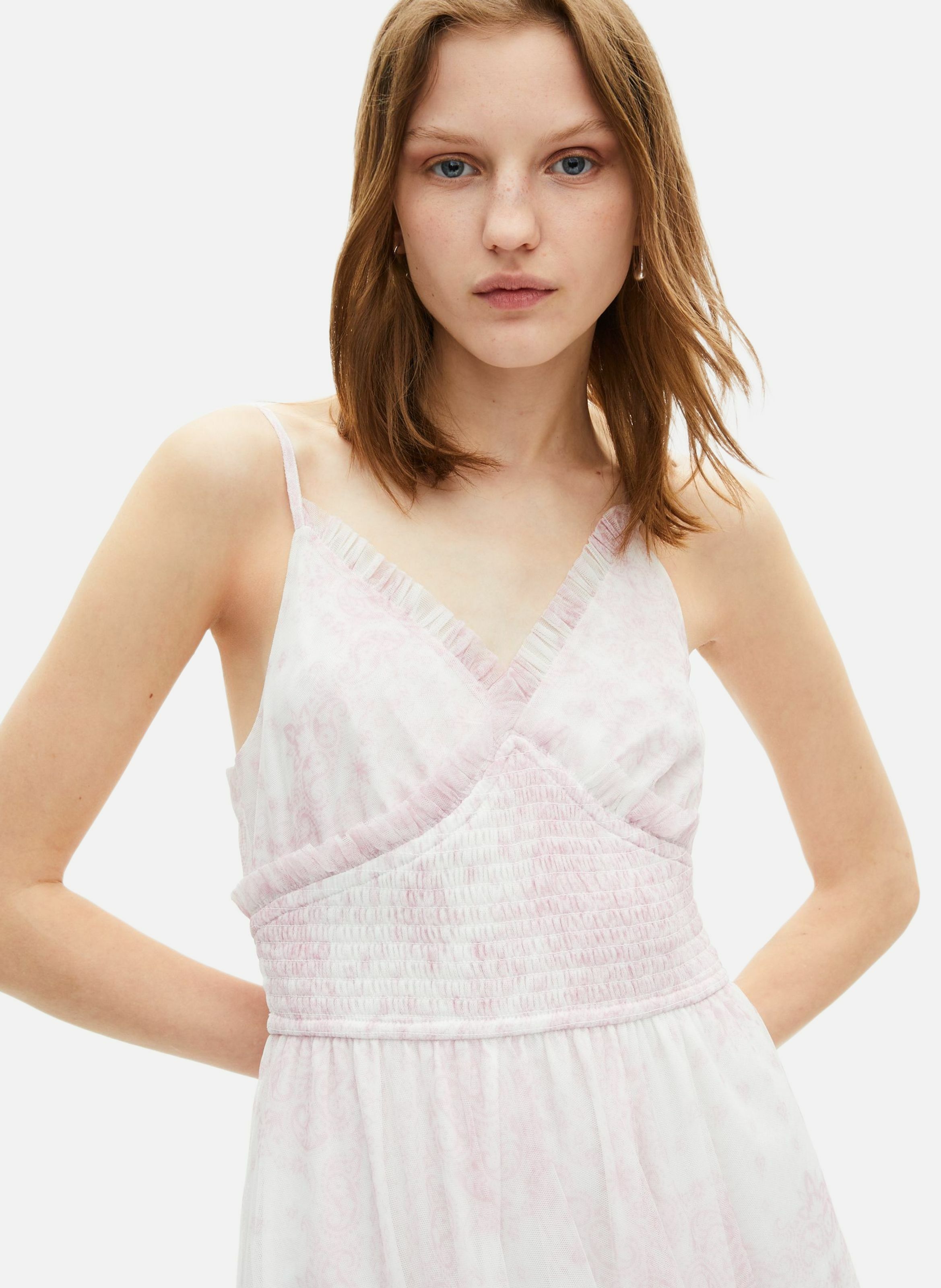 Robe longue en tulle imprimé THE KOOPLES 