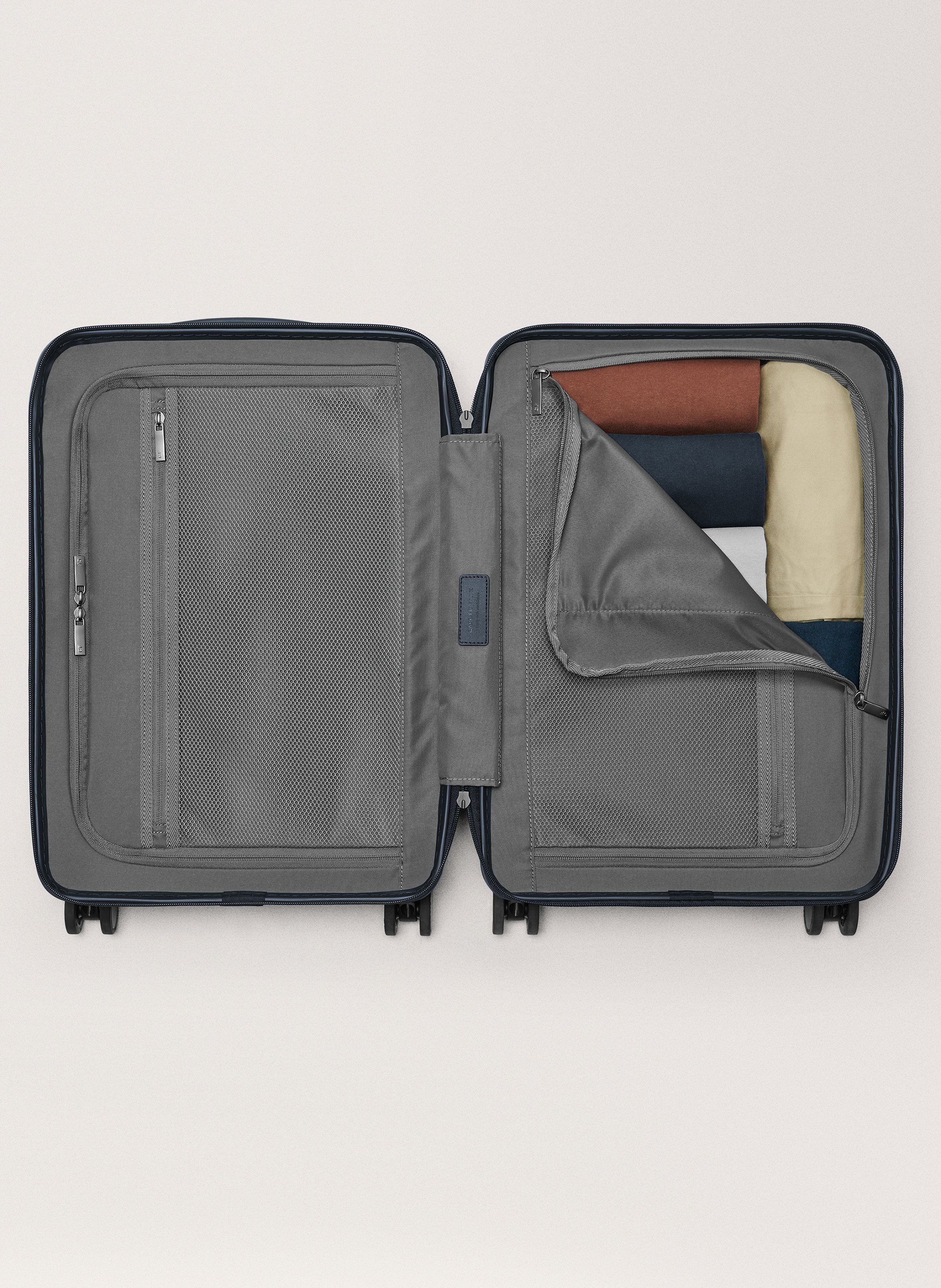 Valise 'the carry-on' en polycarbonate à fermeture zippée CARL FRIEDRIK Bleu