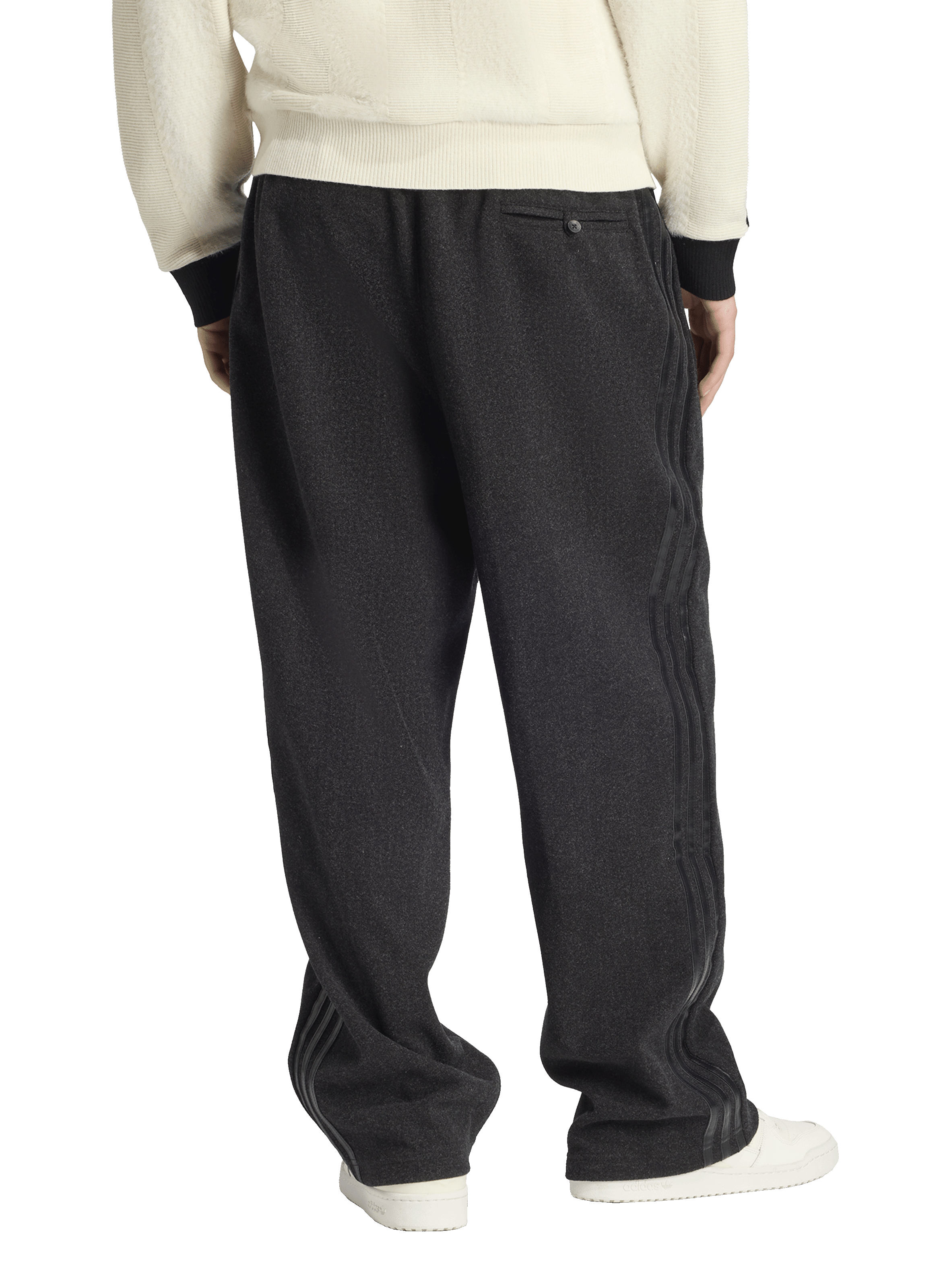 Straight jogging pants ADIDAS Black