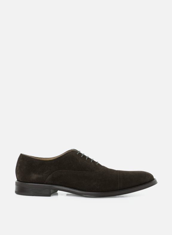 Timothy suede leather derbies Brown by PAUL SMITH PAUL SMITH Timothy suede leather derbies Brown