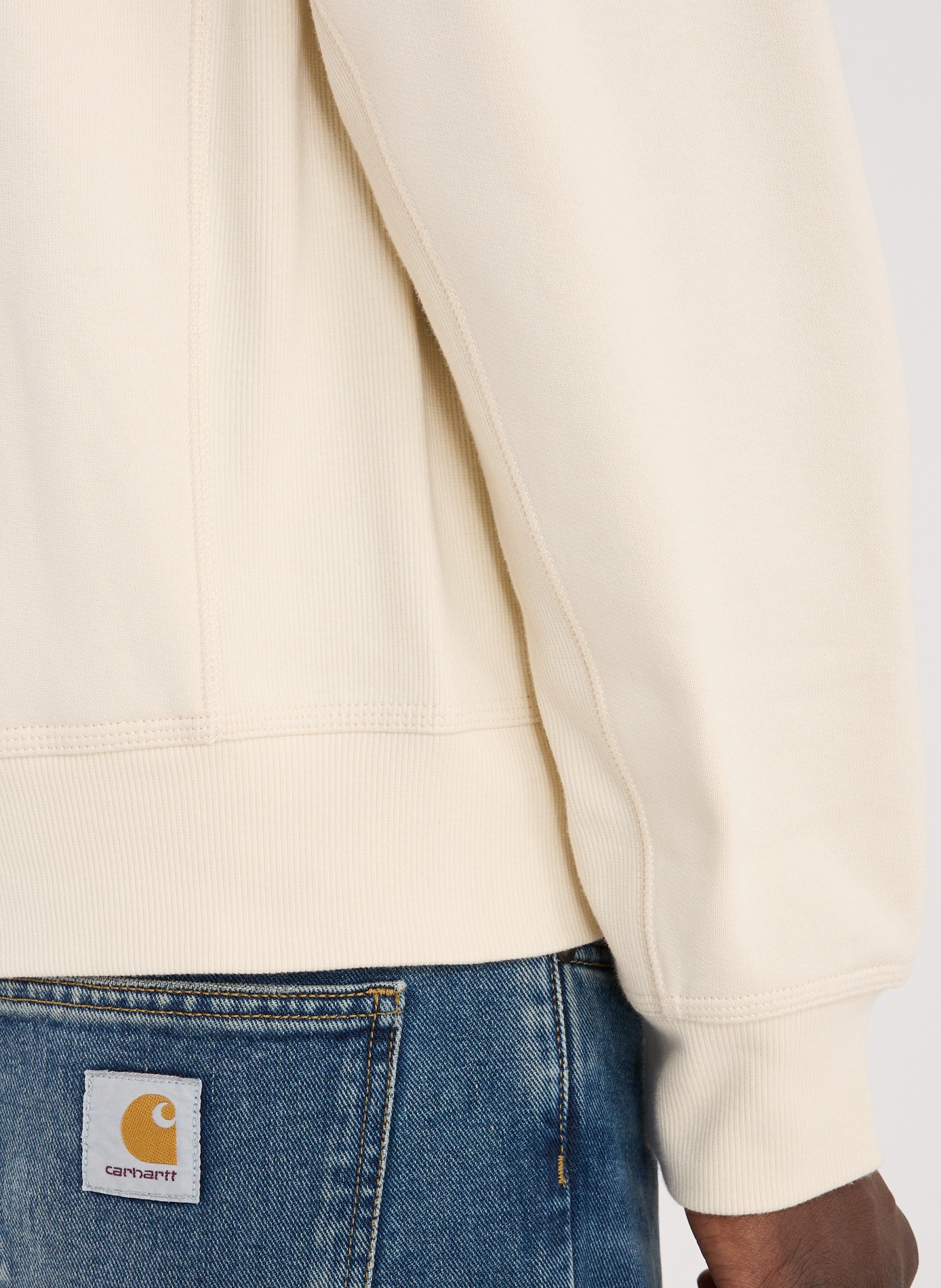 Zip-up hoodie CARHARTT WIP Beige