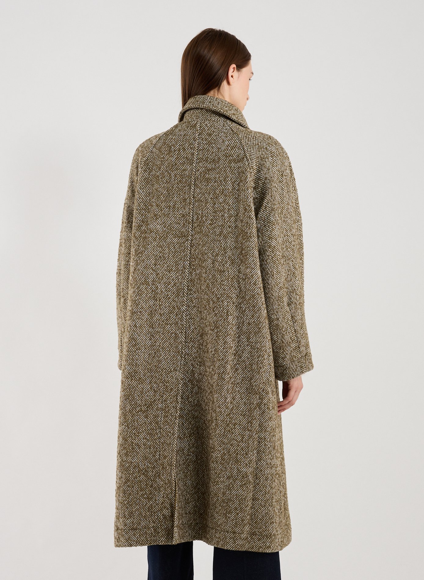 Manteau Juliette en laine mélangée BELLEROSE Multicolore