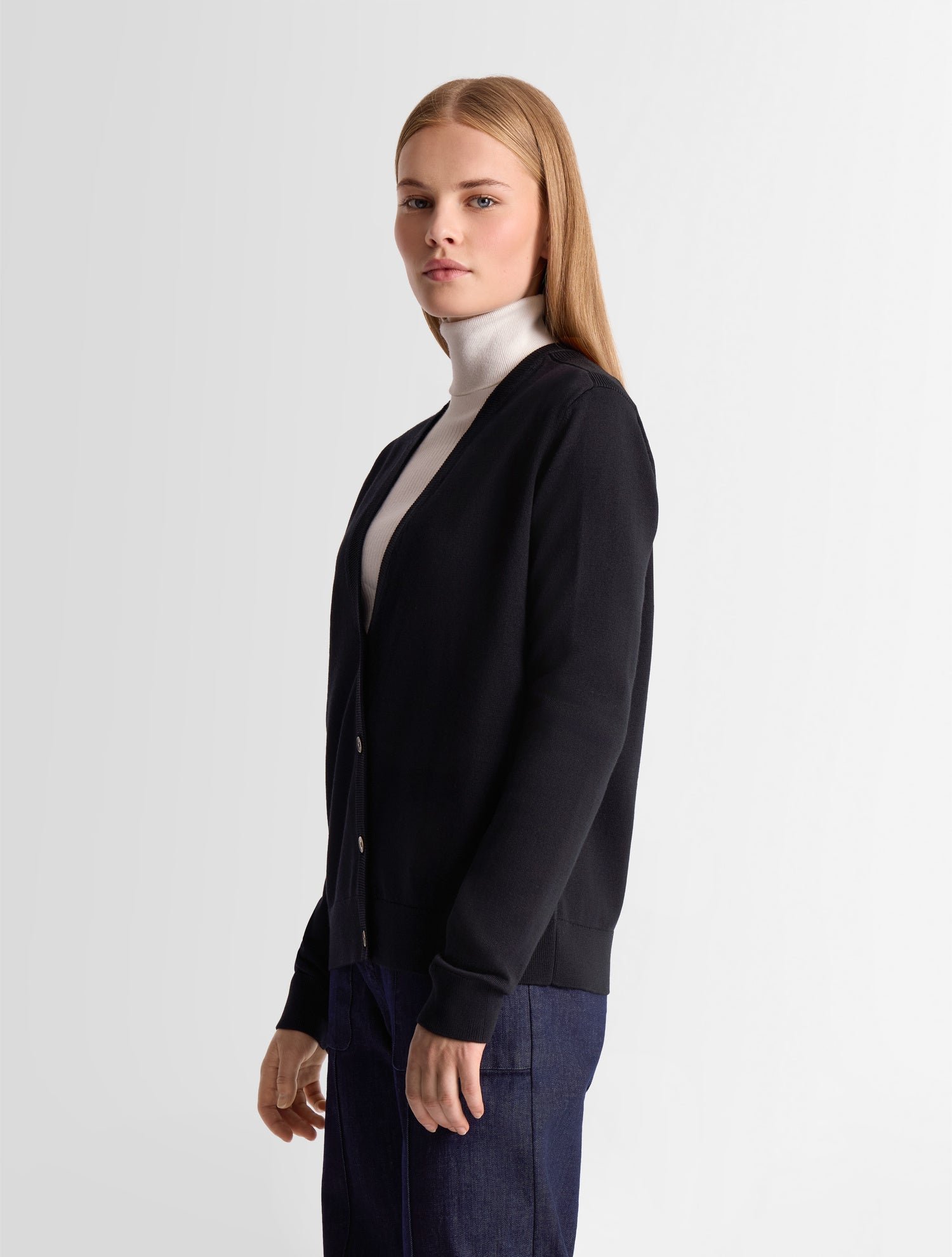 Gilet leovra col blazer coupe regular FUSALP Noir