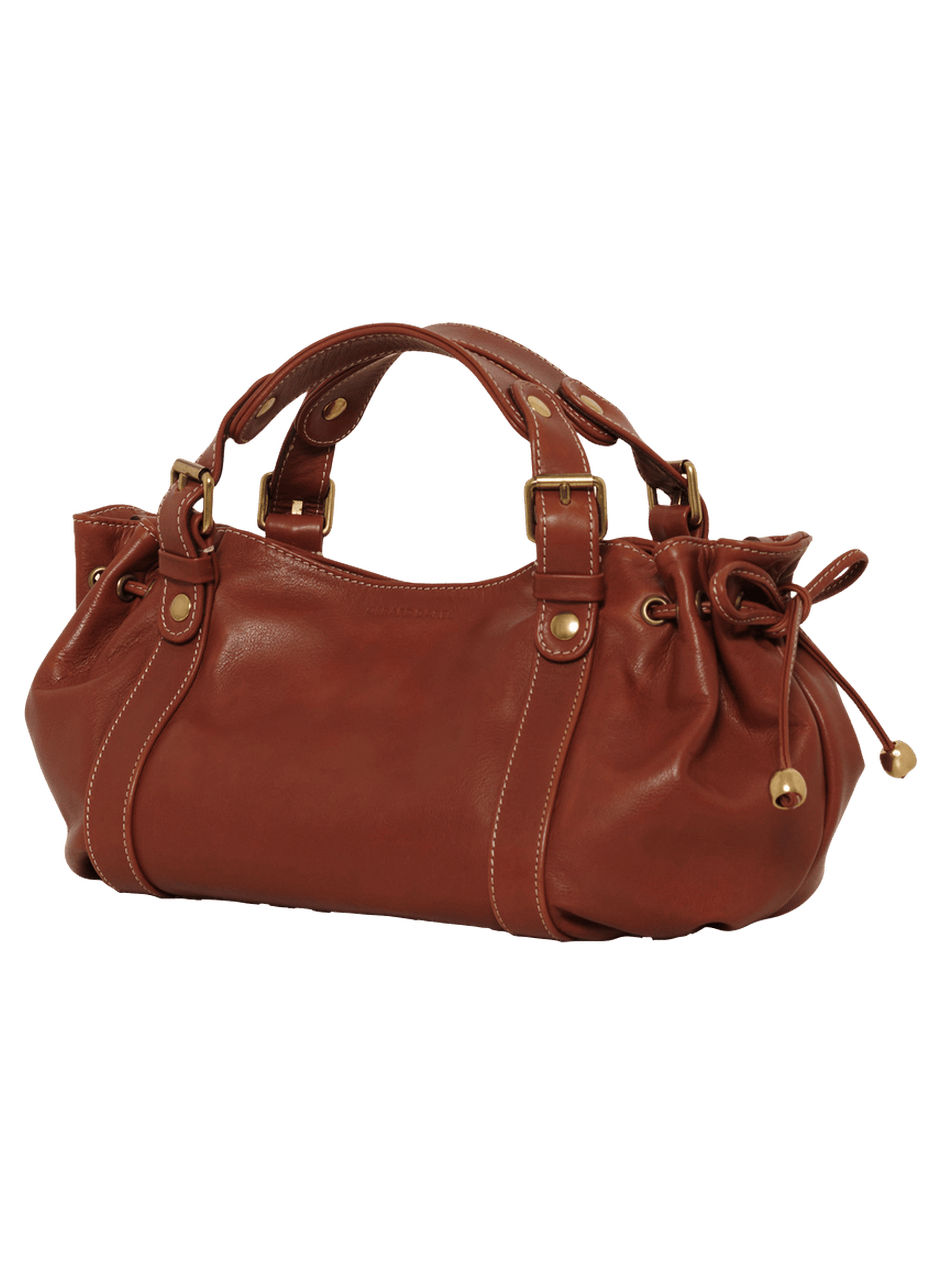 Mini sac à main en cuir – 12h GERARD DAREL Beige