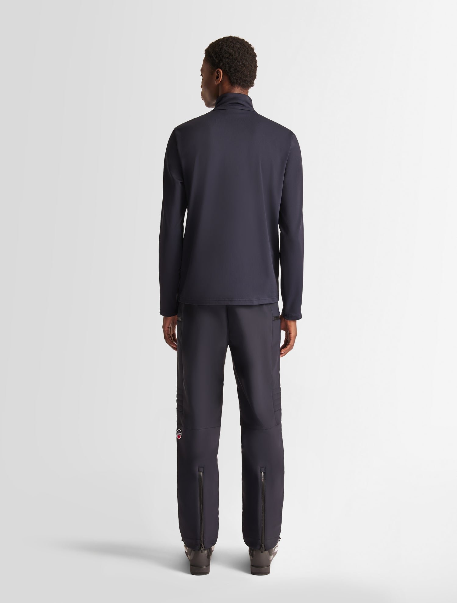 Veste technique mariozip col montant coupe regular FUSALP Bleu