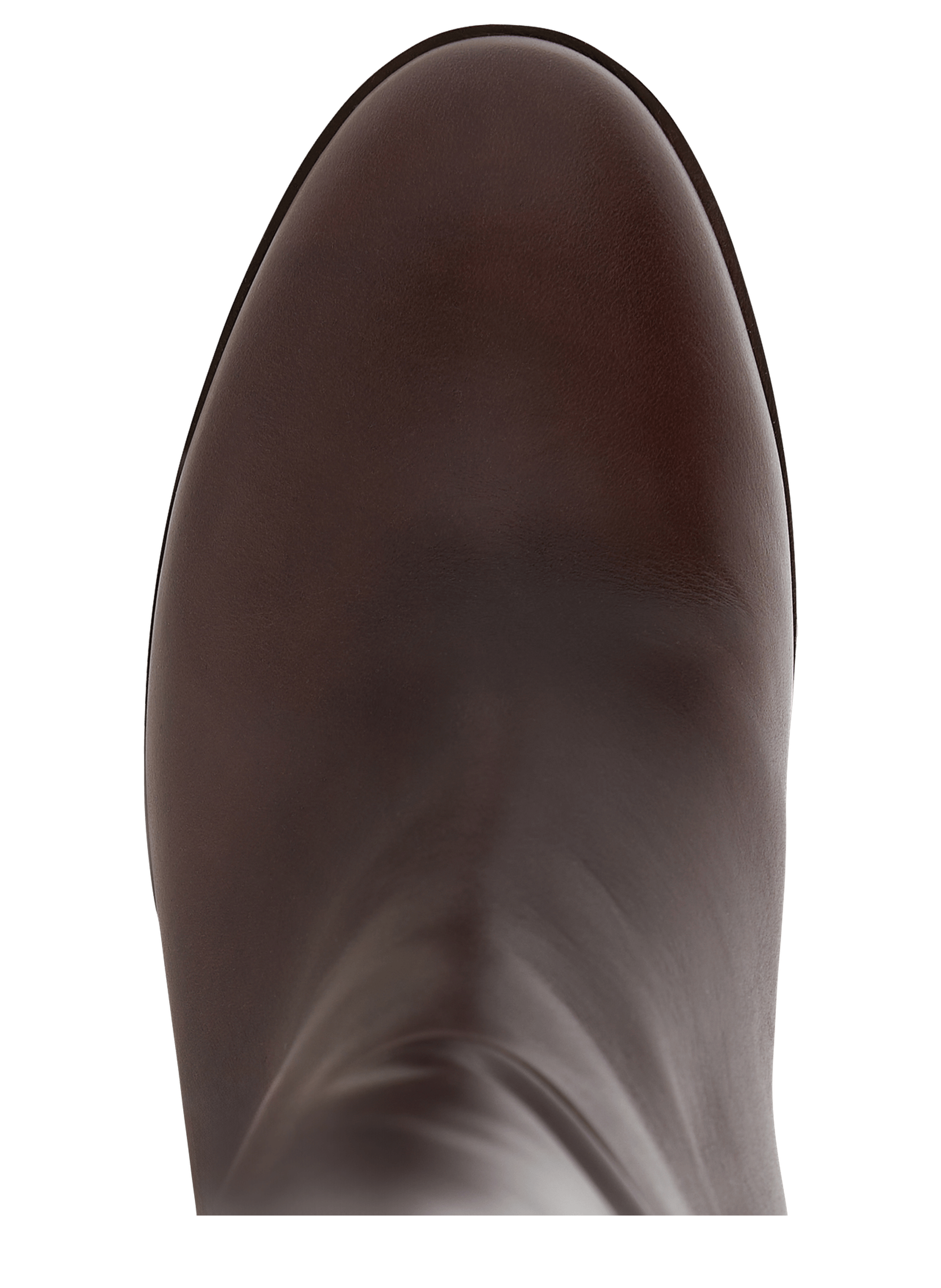 Bottes en cuir marron à talon - lizzie PABLO Marron