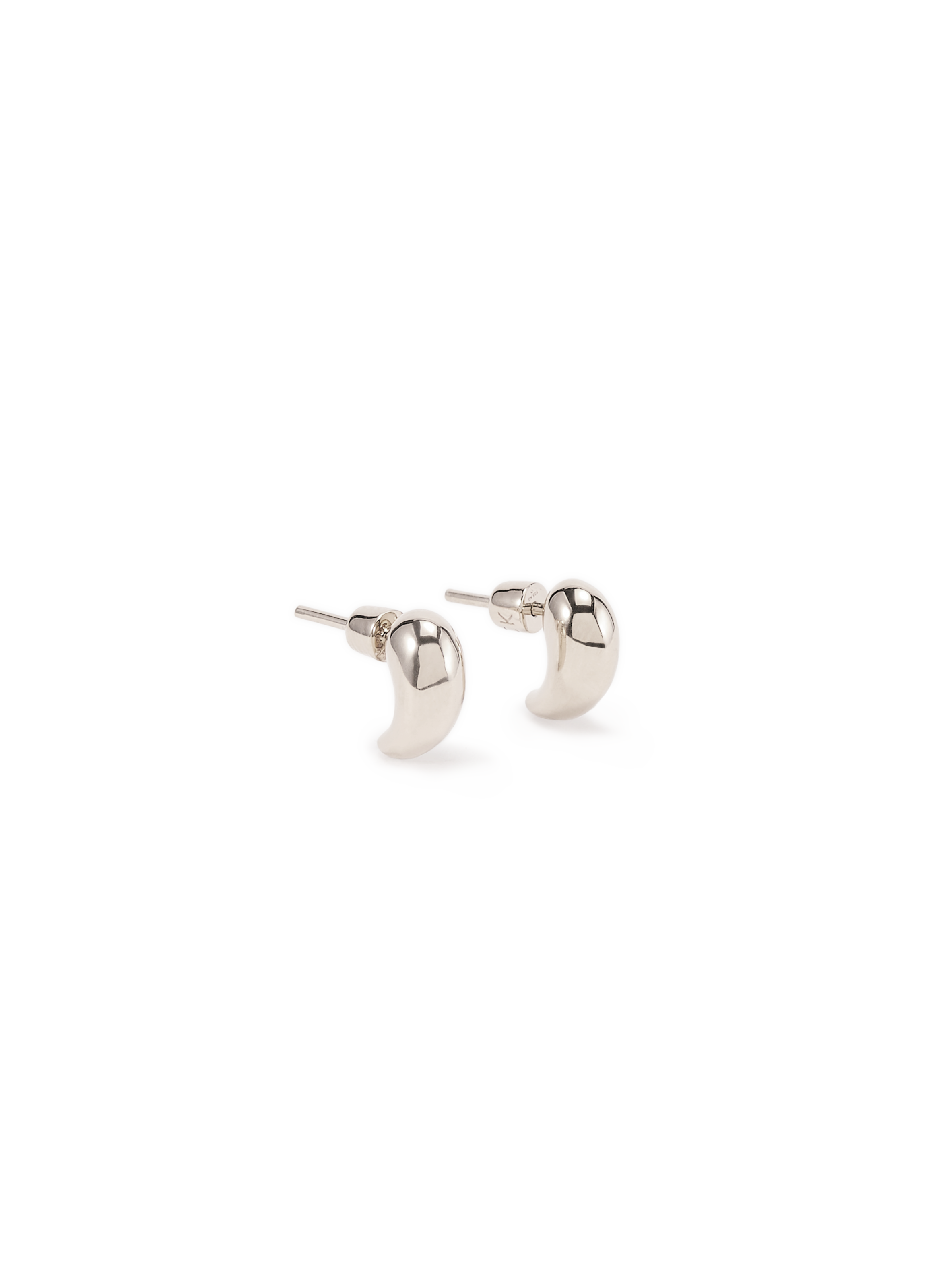 Boucles d'oreille Sagene Studs en argent MARIA BLACK Argent