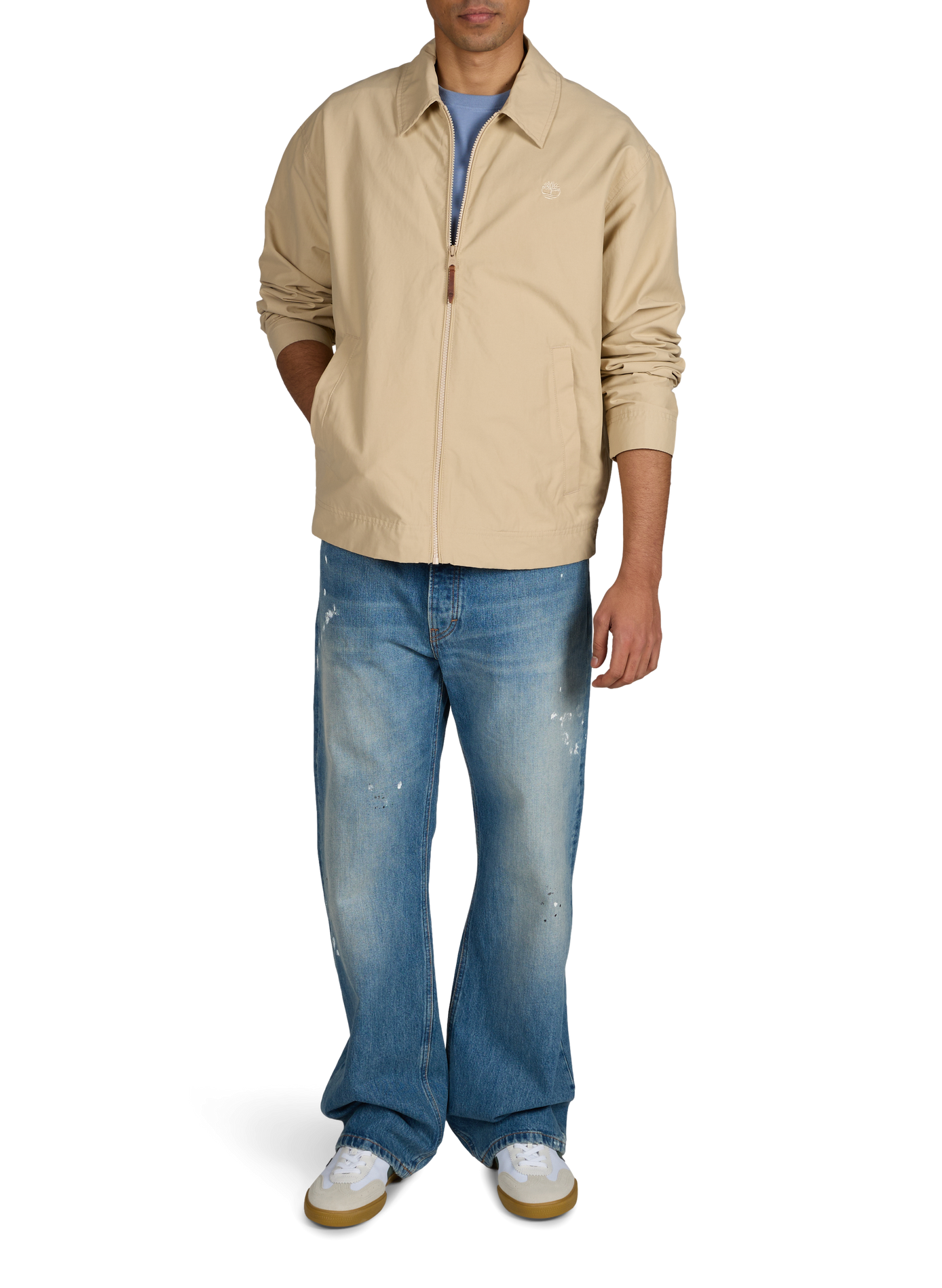 Classic Cotton T-Shirt TIMBERLAND Blue